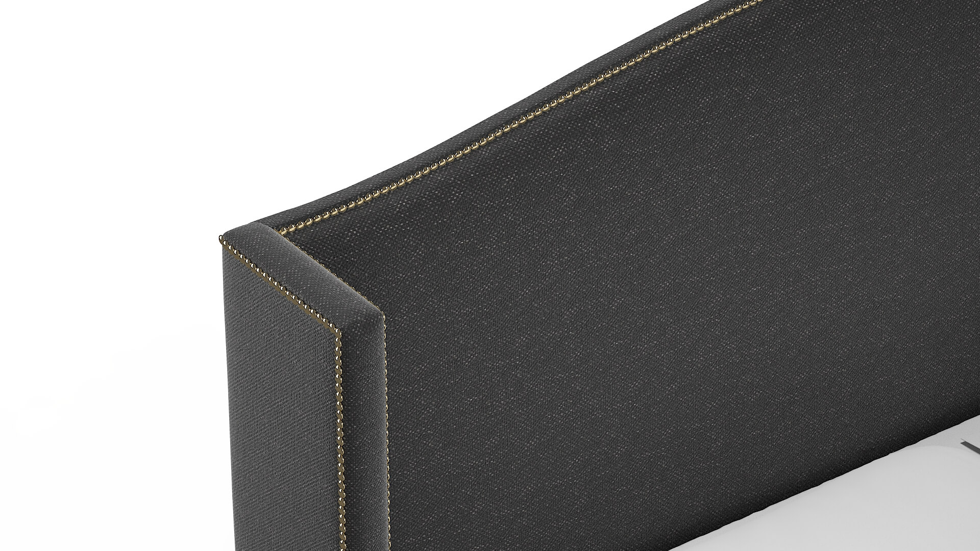 Maya Phoenix Charcoal Bed Top Down