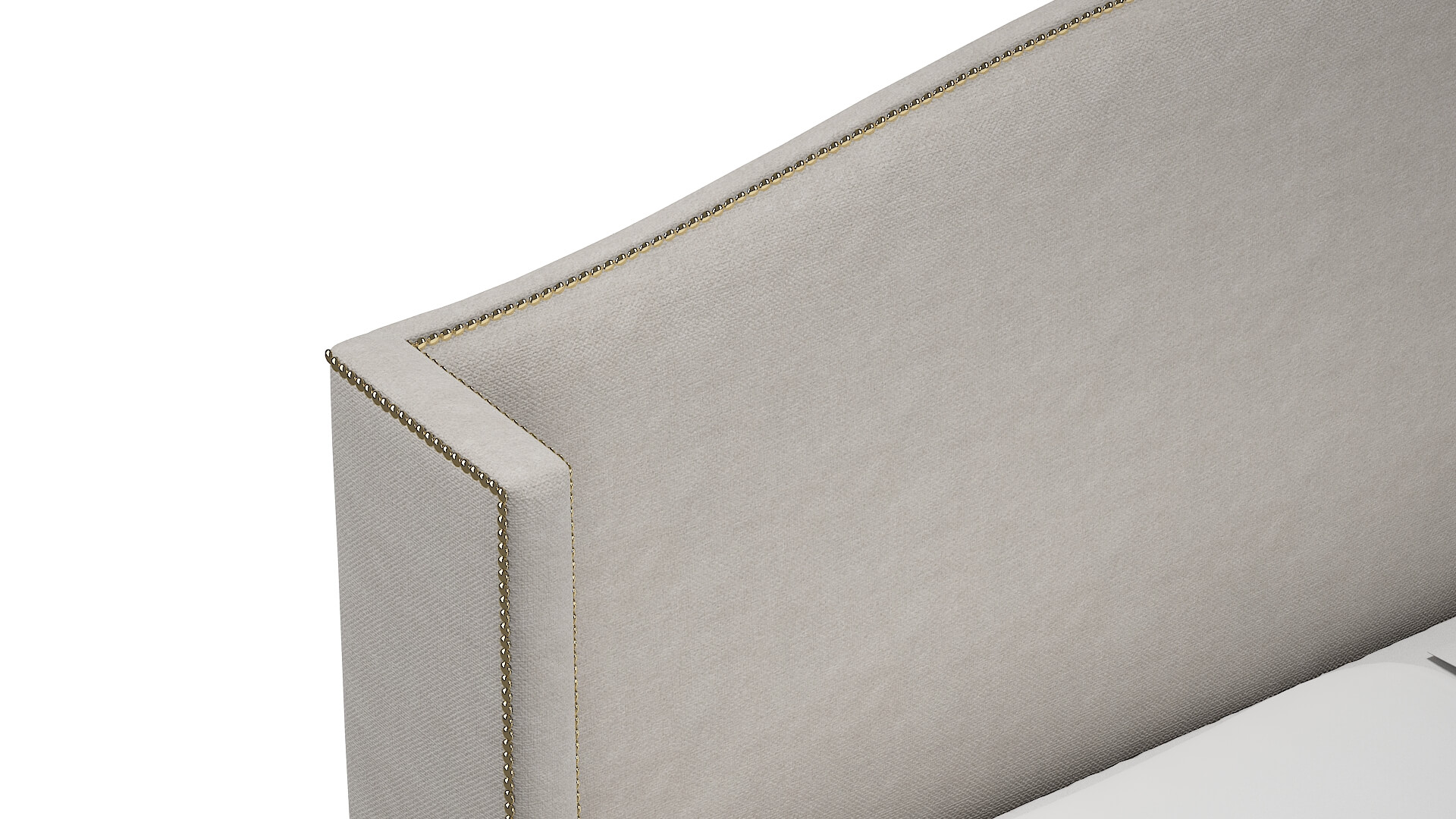 Maya Suave Dove Bed Top Down