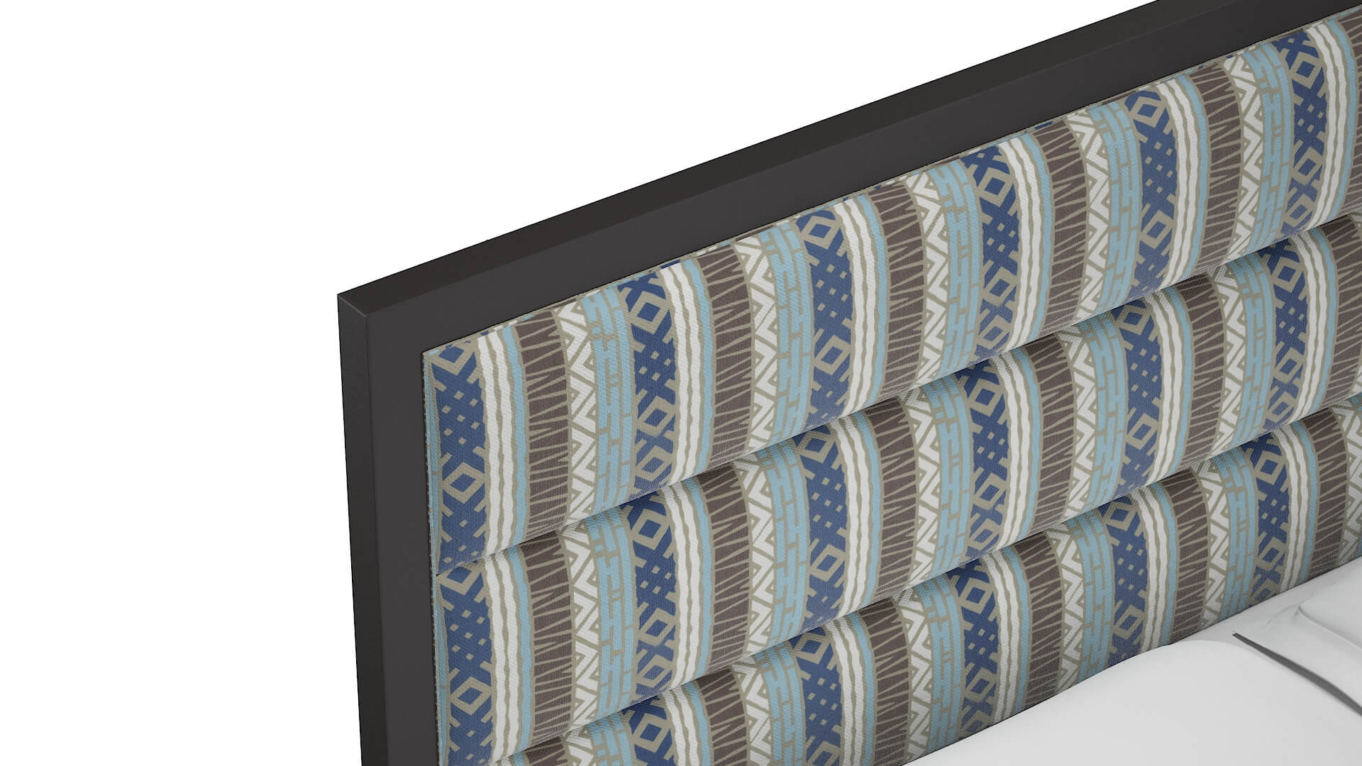 Meliano Bodhi Indigo Bed Top Down