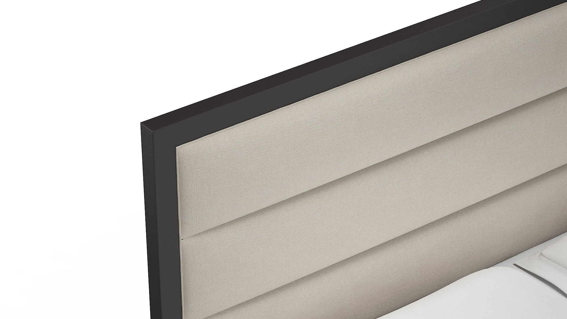 Meliano Bungalow Ivory Bed Top Down