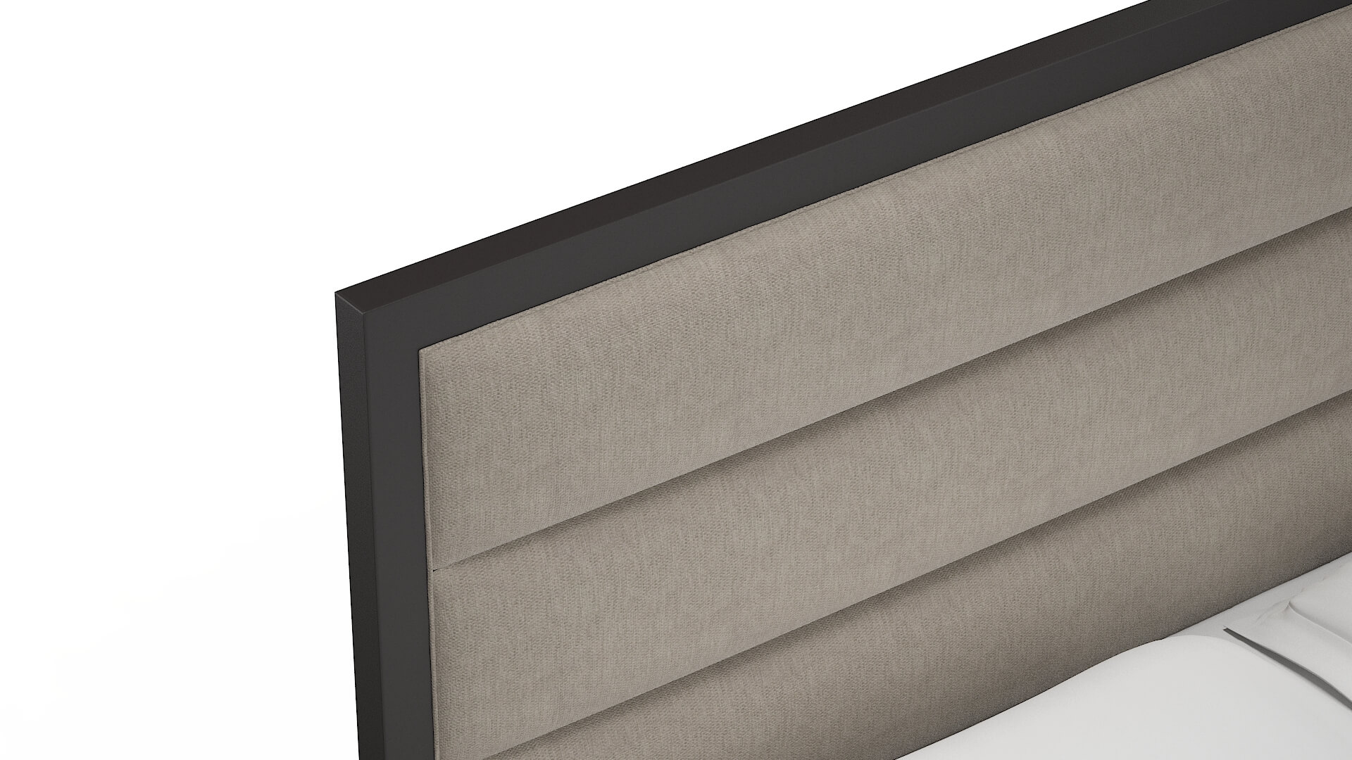 Meliano Derby Linen Bed Top Down