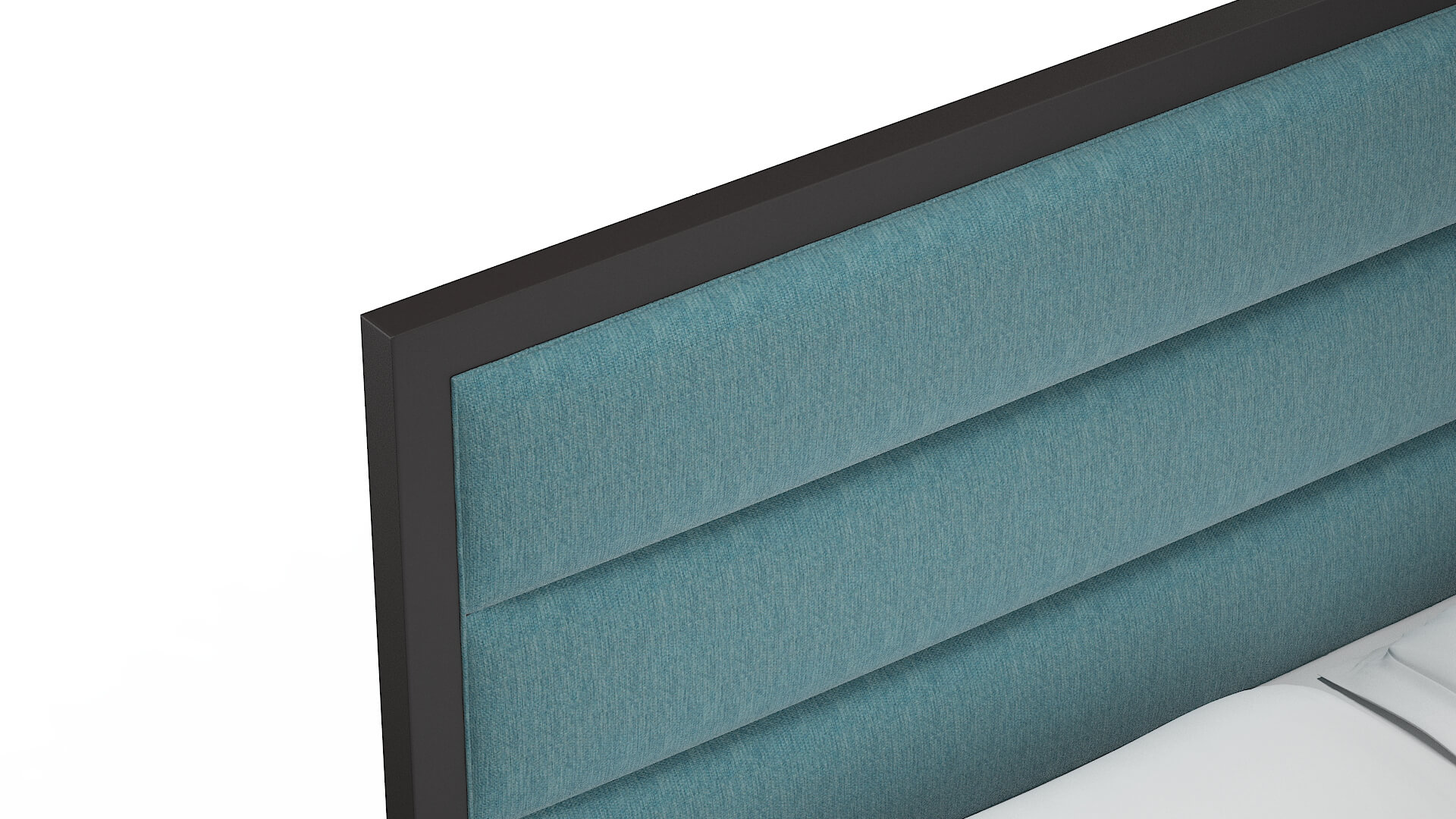 Meliano Durham Pine Bed Top Down