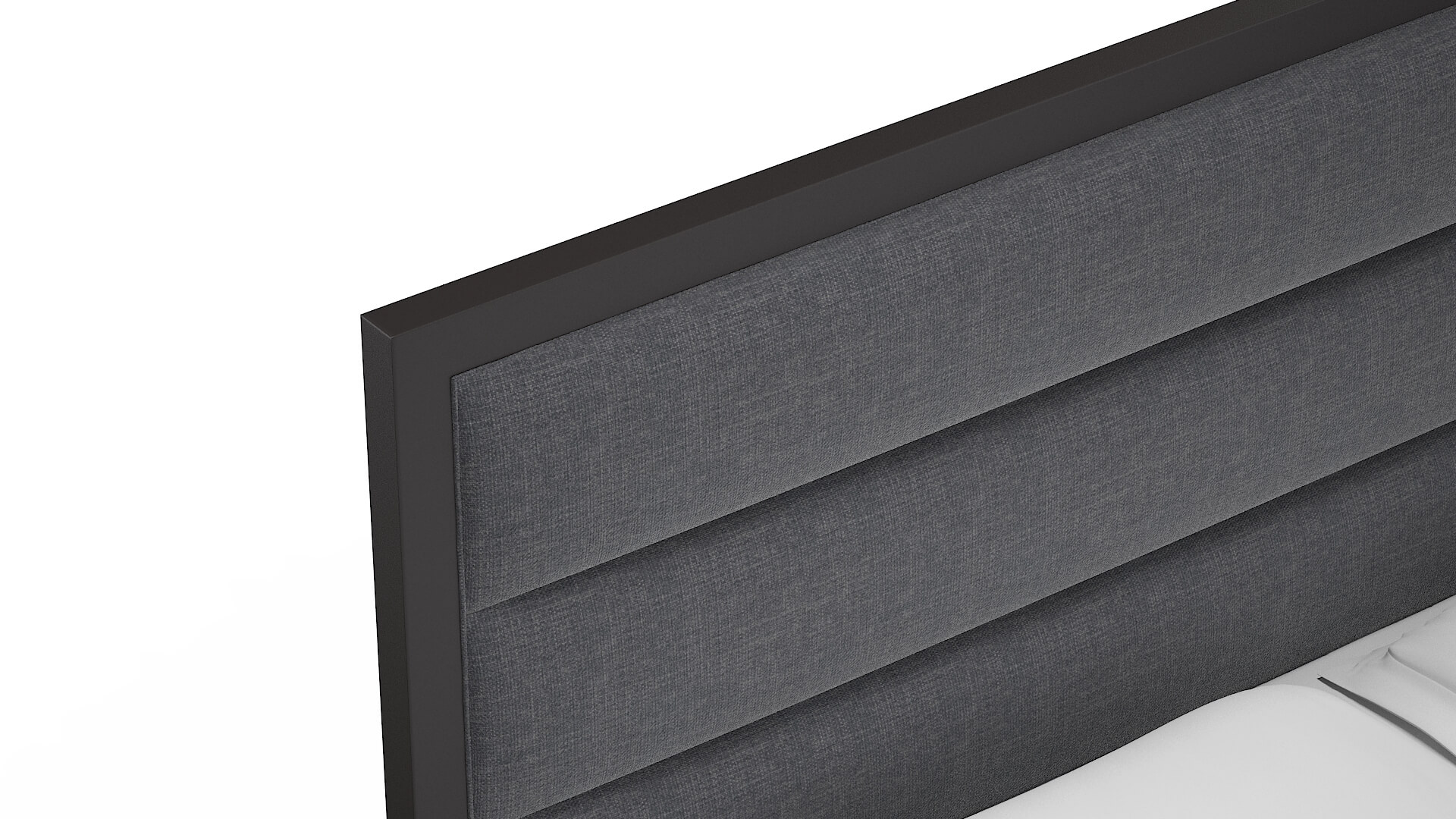 Meliano Lana Onyx Bed Top Down