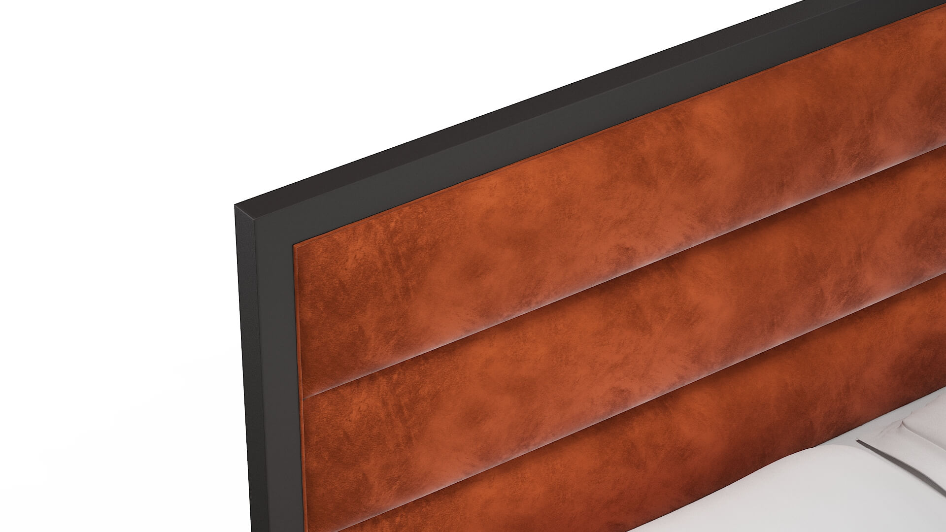 Meliano Loft Copper Bed Top Down