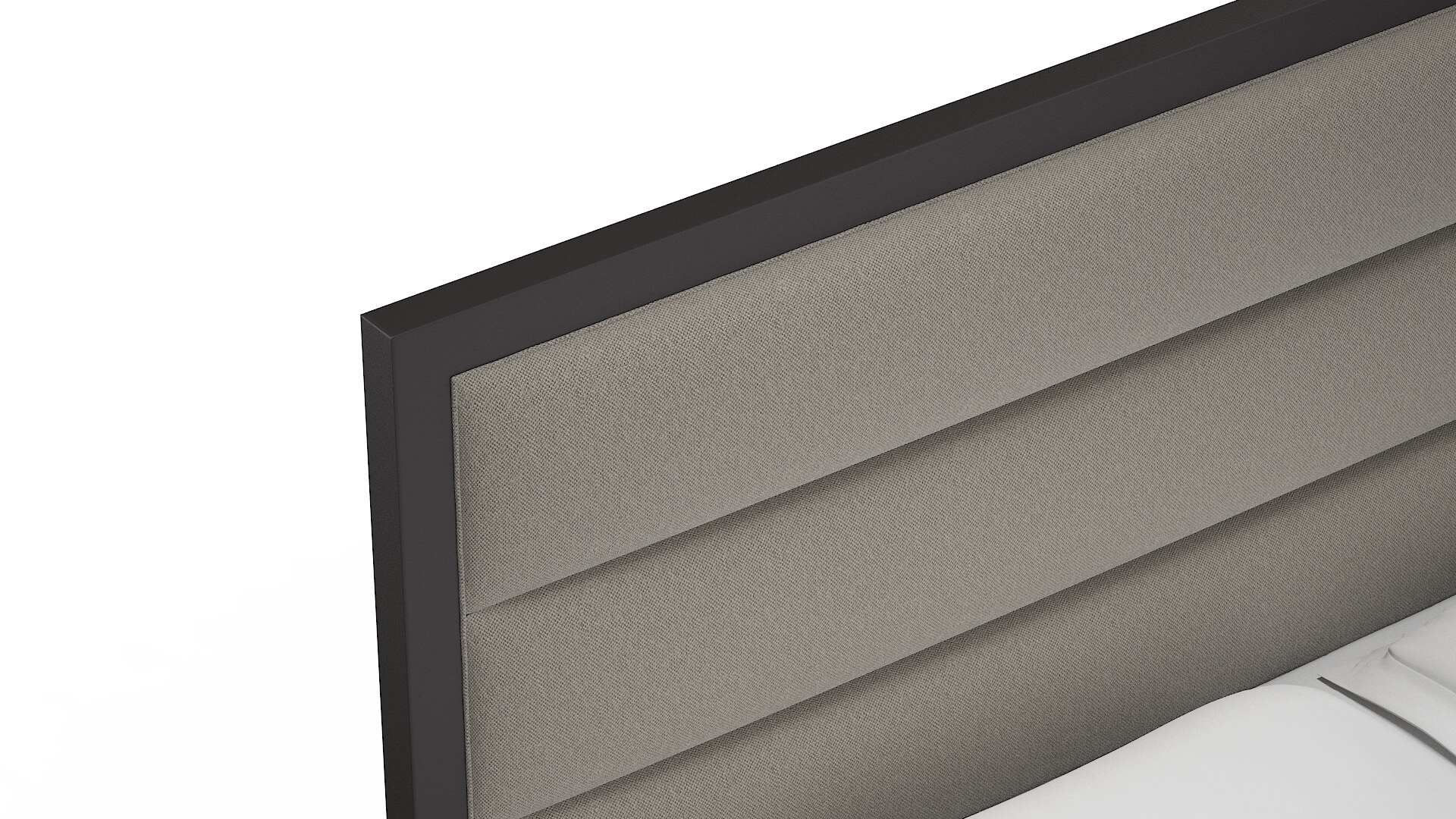 Meliano Oscar Silver Bed Top Down