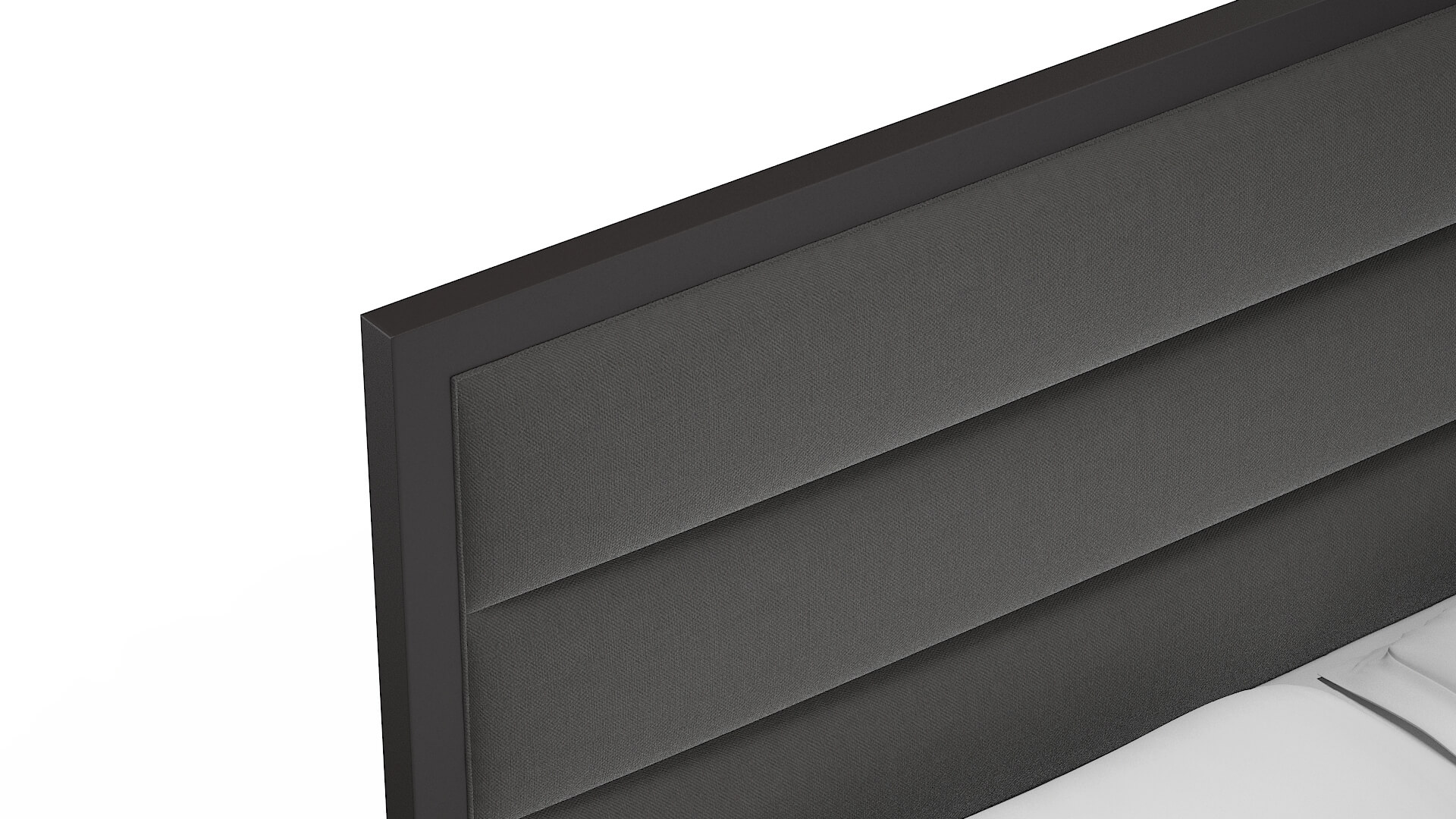 Meliano Rocket Charcoal Bed Top Down