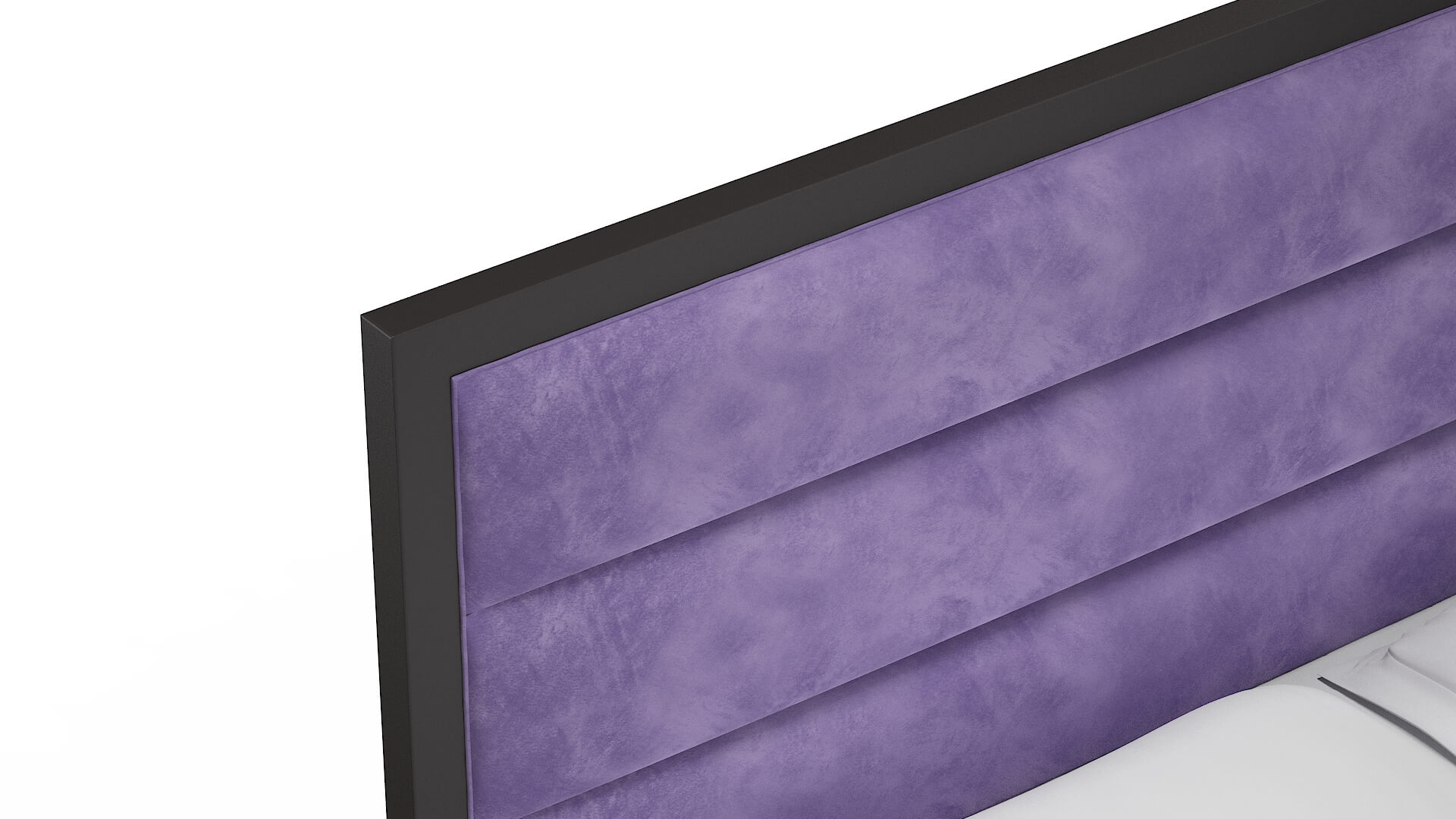 Meliano Royale Lavender Bed Top Down