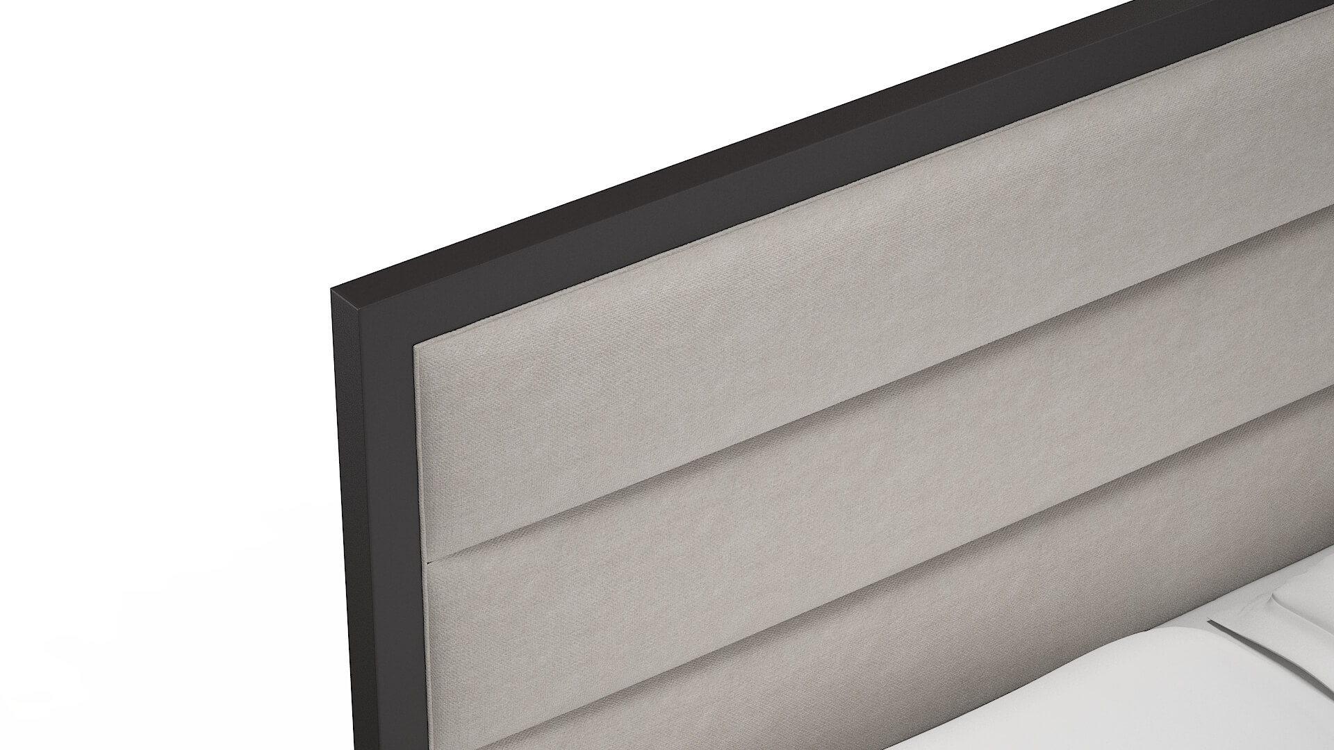 Meliano Suave Dove Bed Top Down