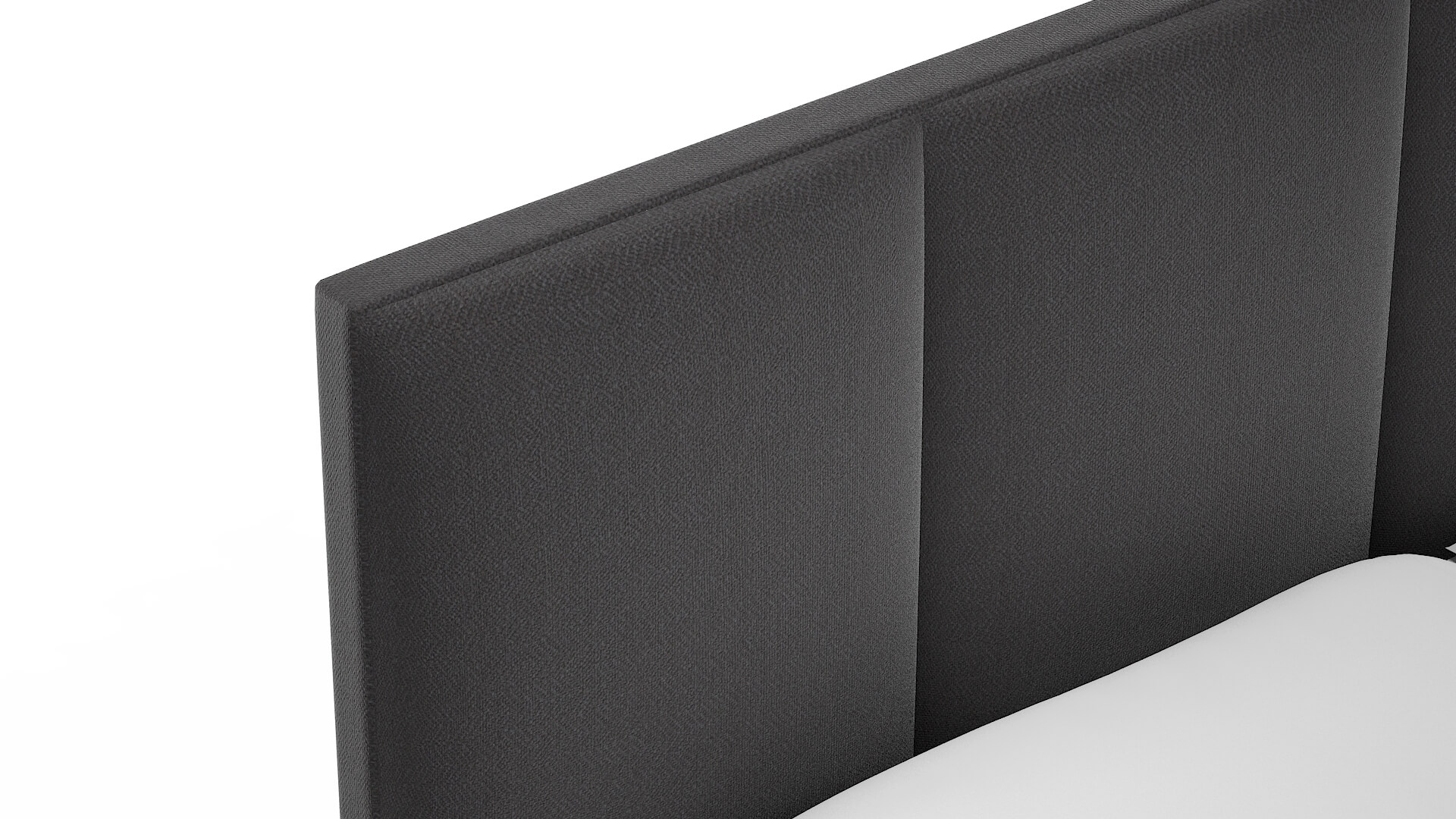 Mia Catalina Charcoal Bed Top Down