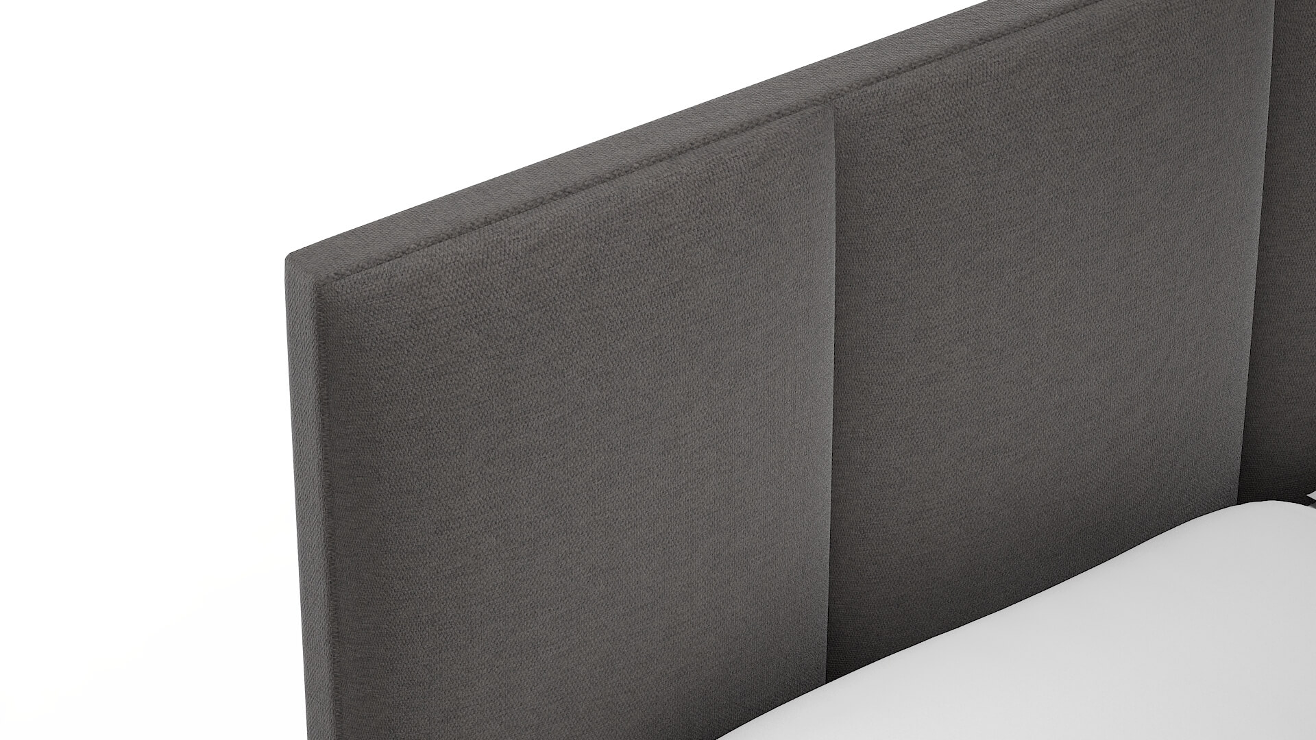 Mia Cosmo Charcoal Bed Top Down