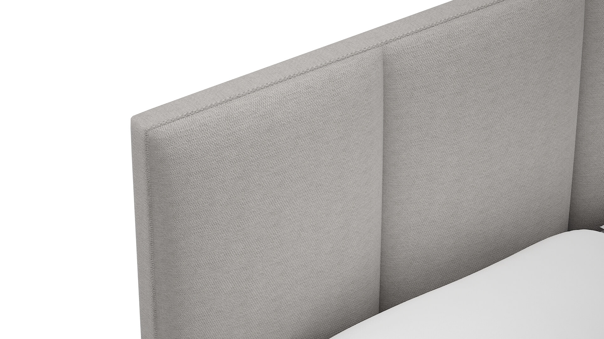 Mia Cosmo Silver Bed Top Down