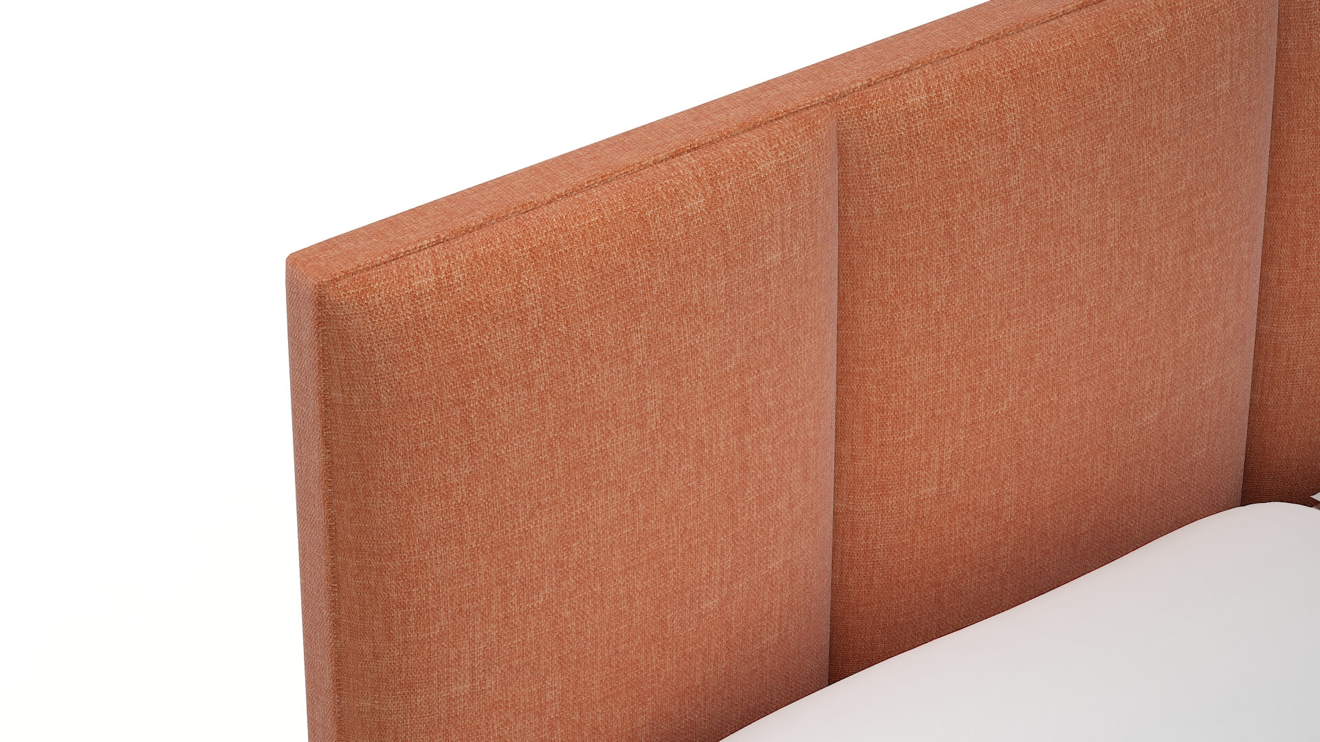 Mia Durham Tangerine Bed Top Down