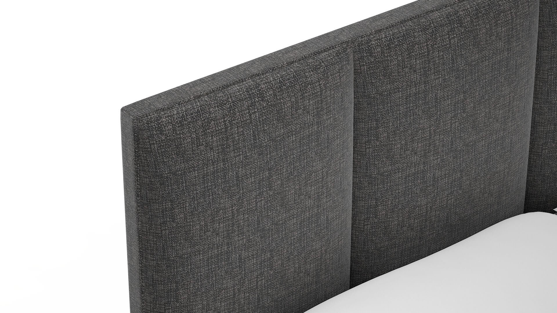 Mia Insight Charcoal Bed Top Down