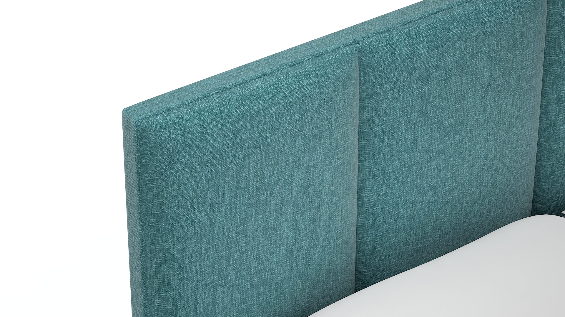 Mia Keylargo Teal Bed Top Down