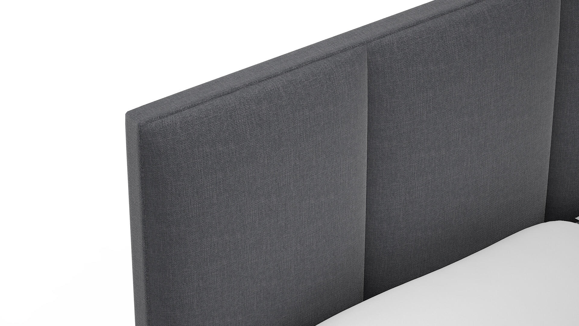 Mia Notion Graphite Bed Top Down