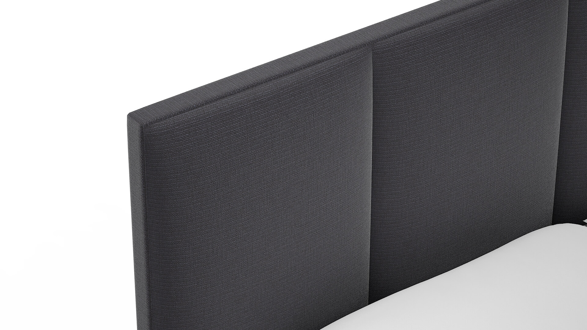 Mia Parker Charcoal Bed Top Down