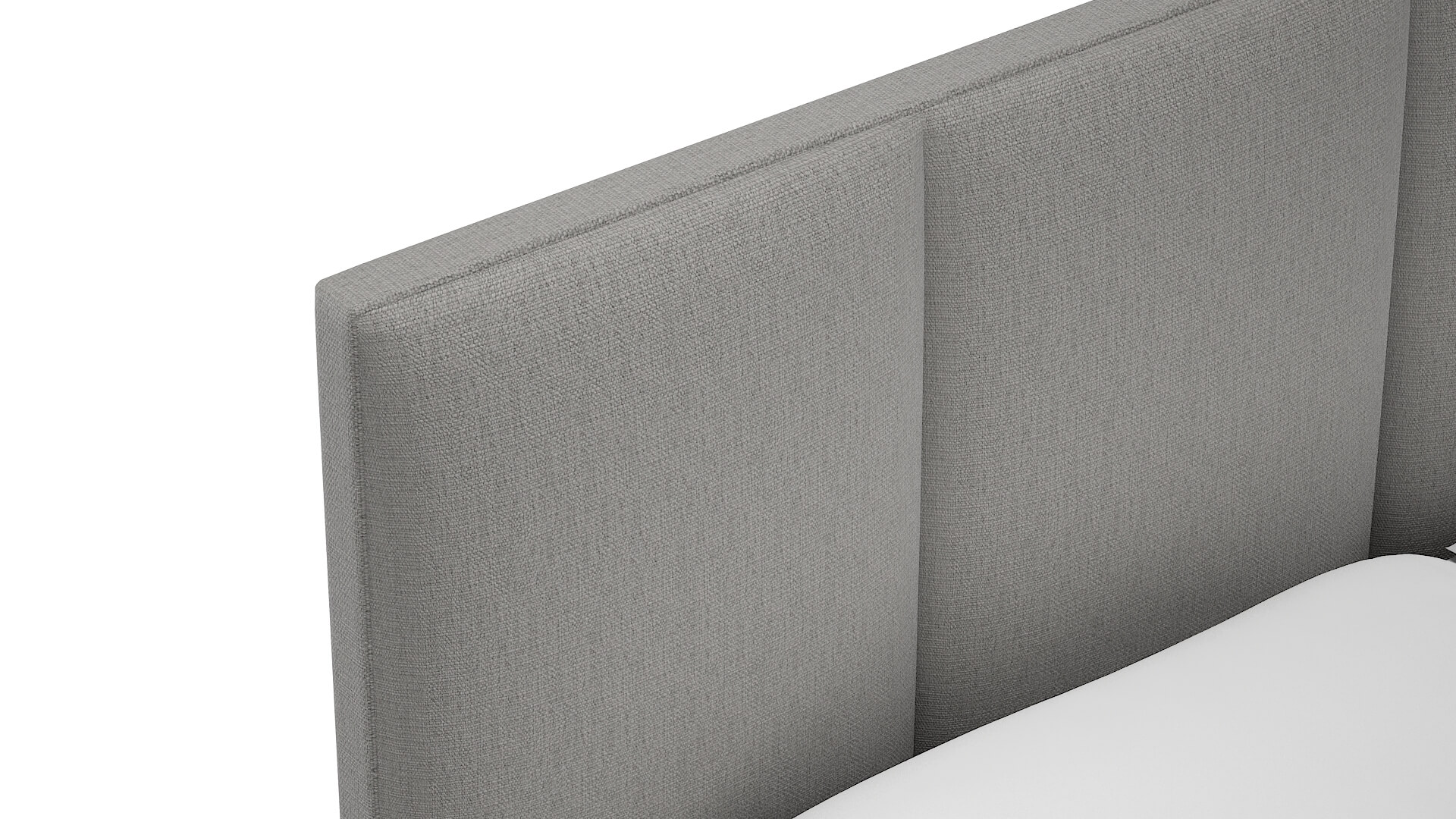 Mia Parker Silver Bed Top Down