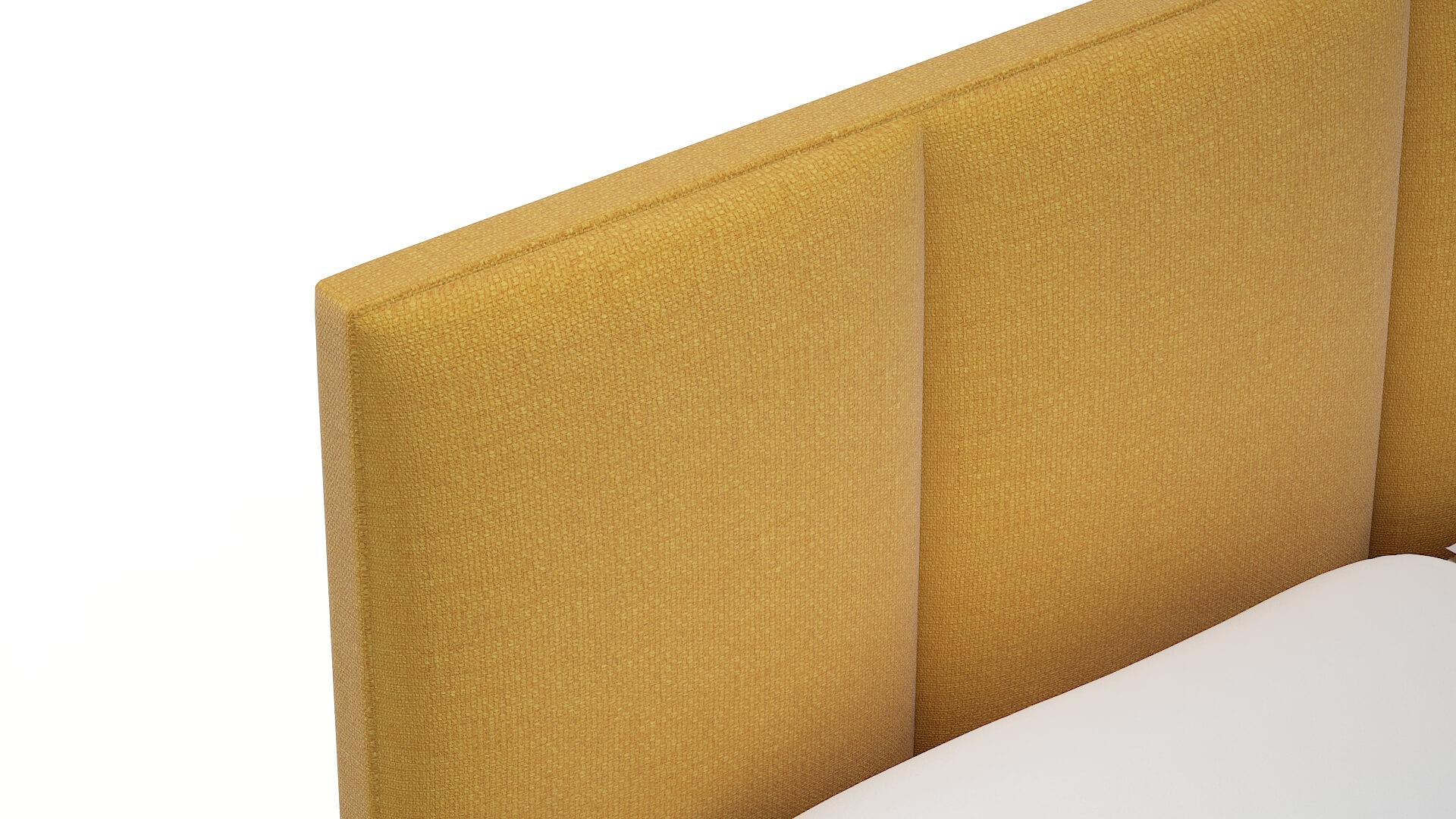 Mia Portland Dijon Bed Top Down