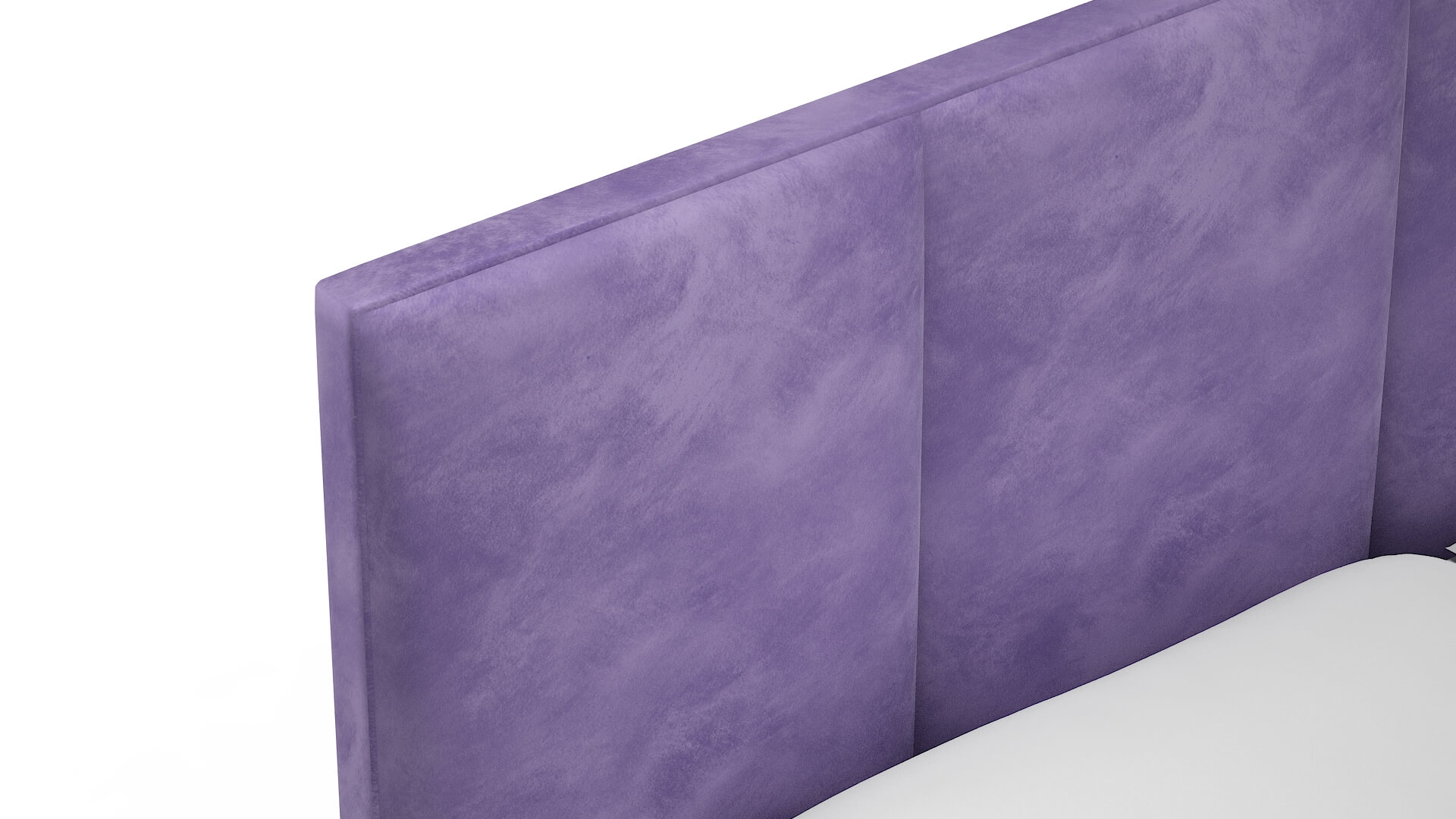 Mia Royale Lavender Bed Top Down