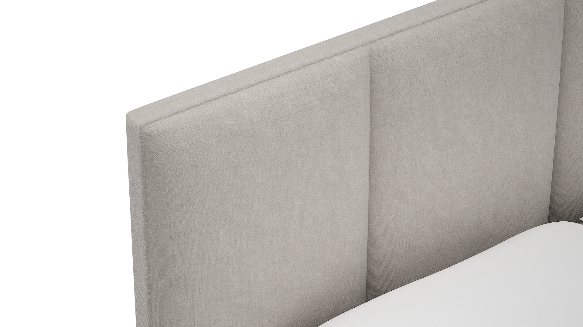 Mia Suave Dove Bed Top Down