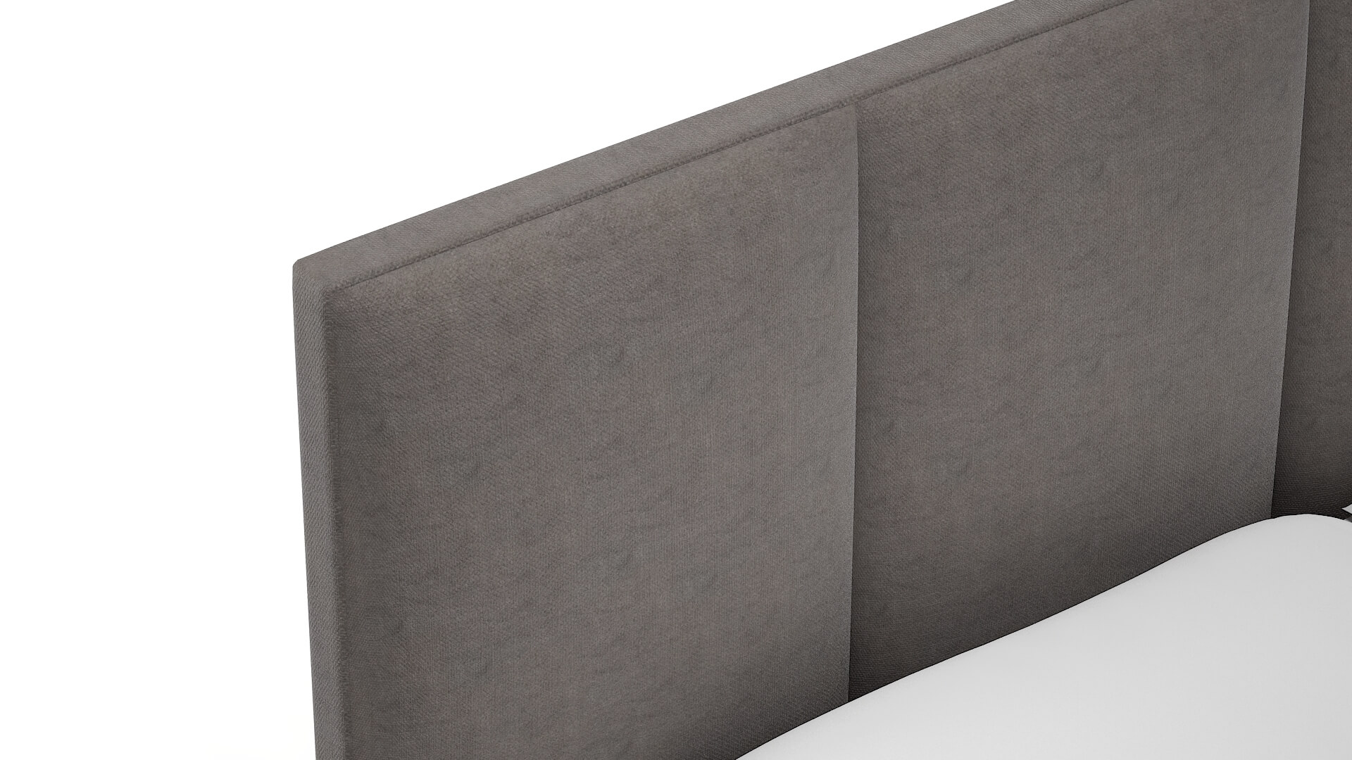 Mia Suave Slate Bed Top Down