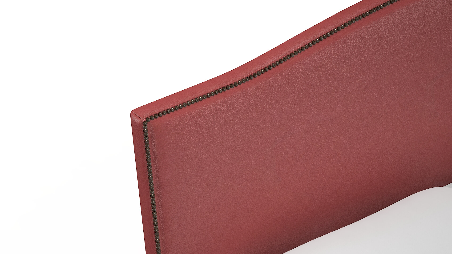 Prato Dillion Cordovan Bed Top Down