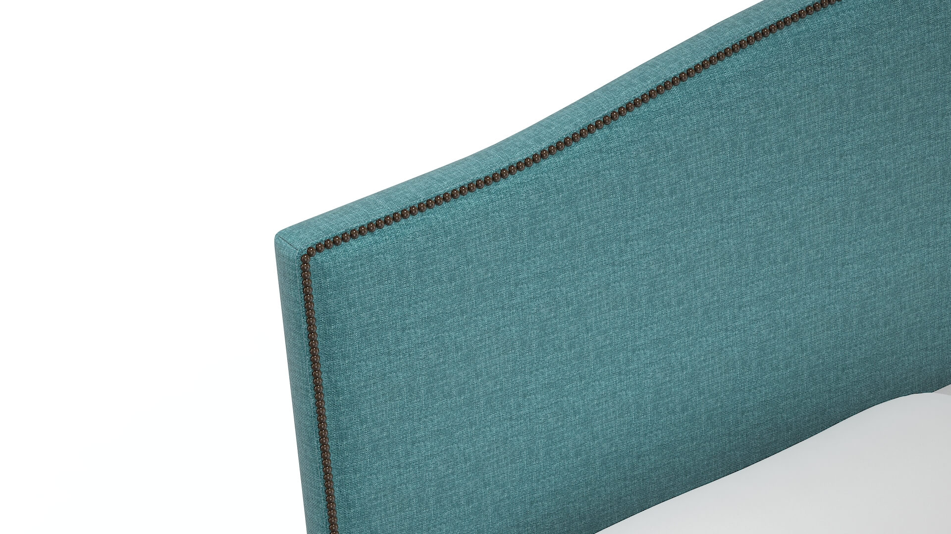 Prato Keylargo Teal Bed Top Down