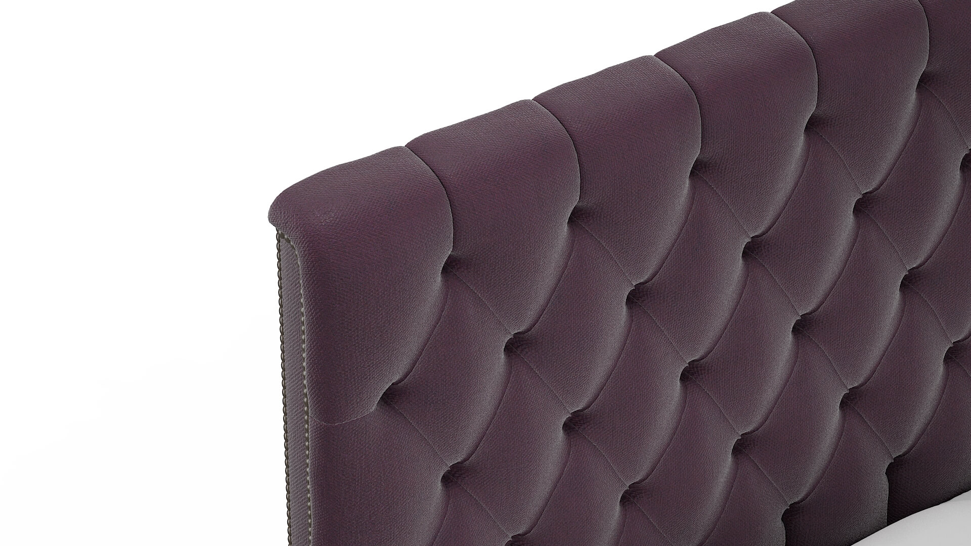 Remy Bella Aubergine Bed Top Down