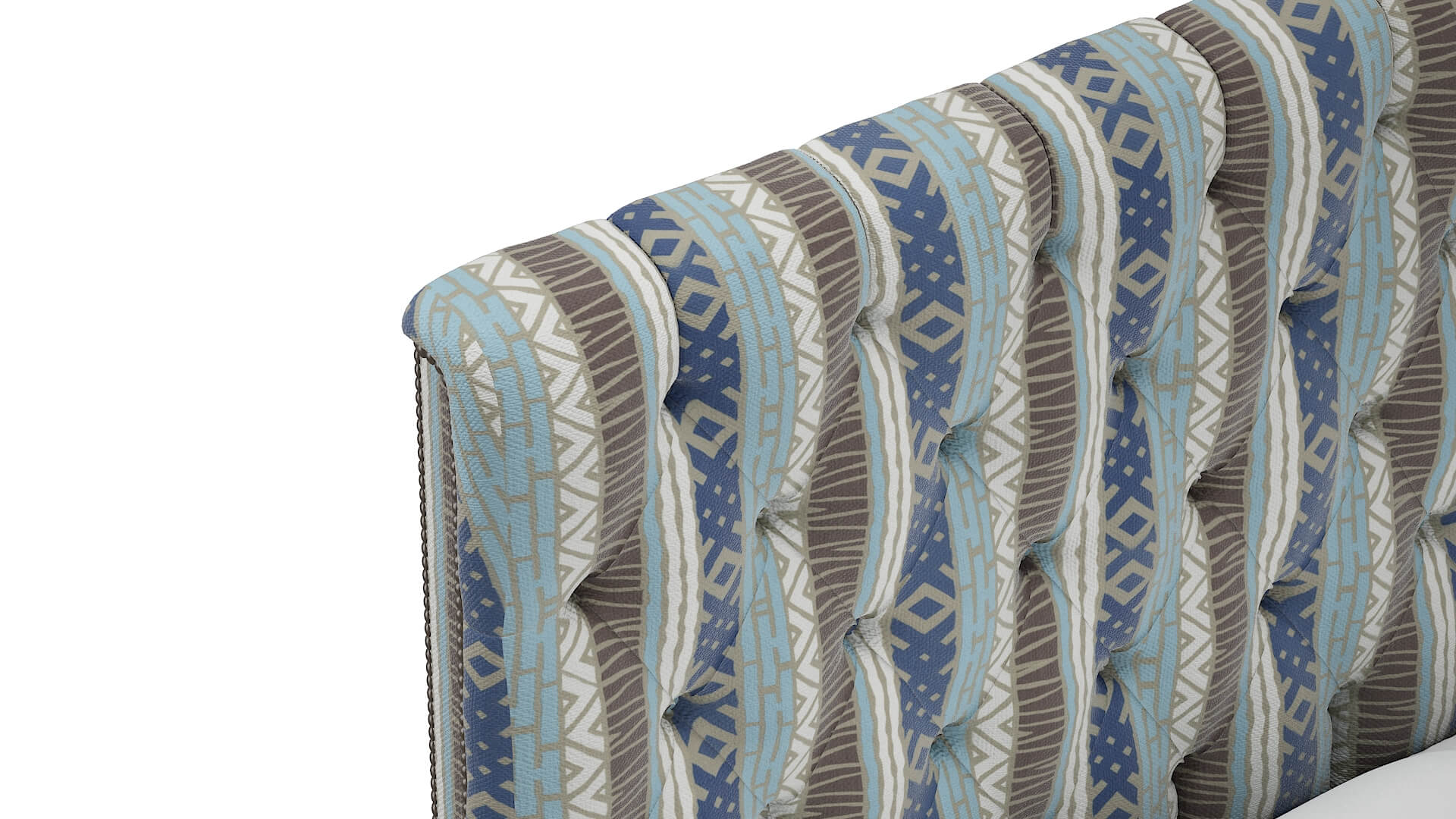 Remy Bodhi Indigo Bed Top Down