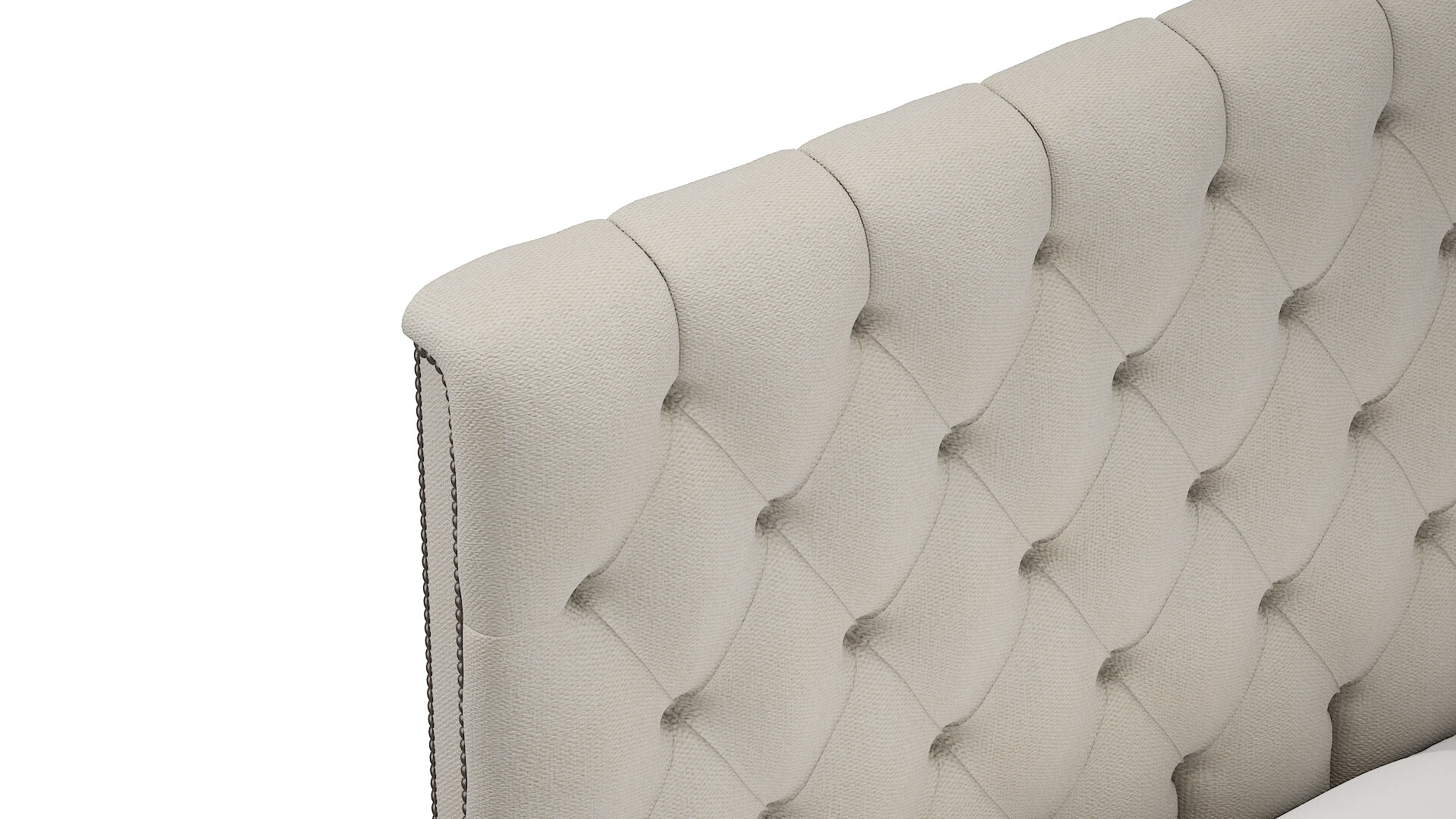 Remy Bungalow Ivory Bed Top Down