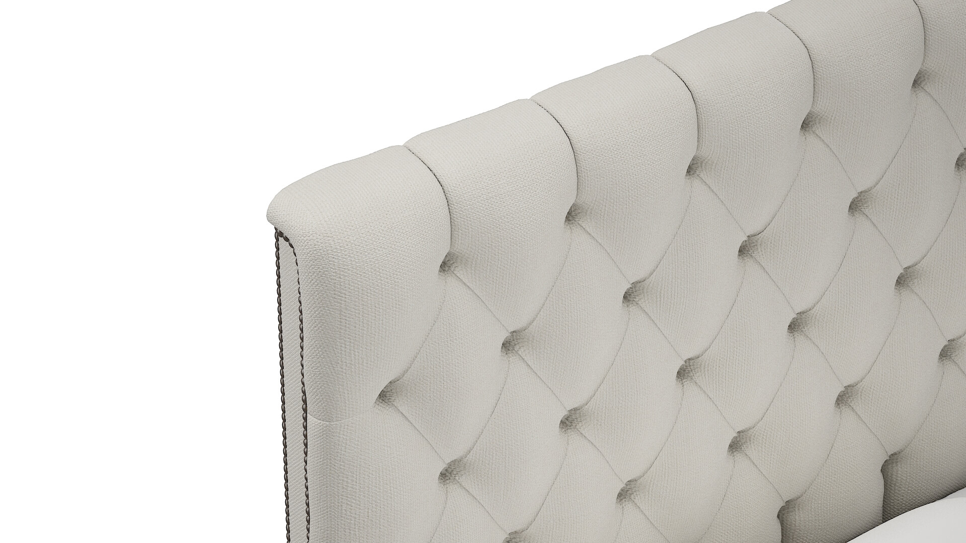 Remy Keylargo Oatmeal Bed Top Down