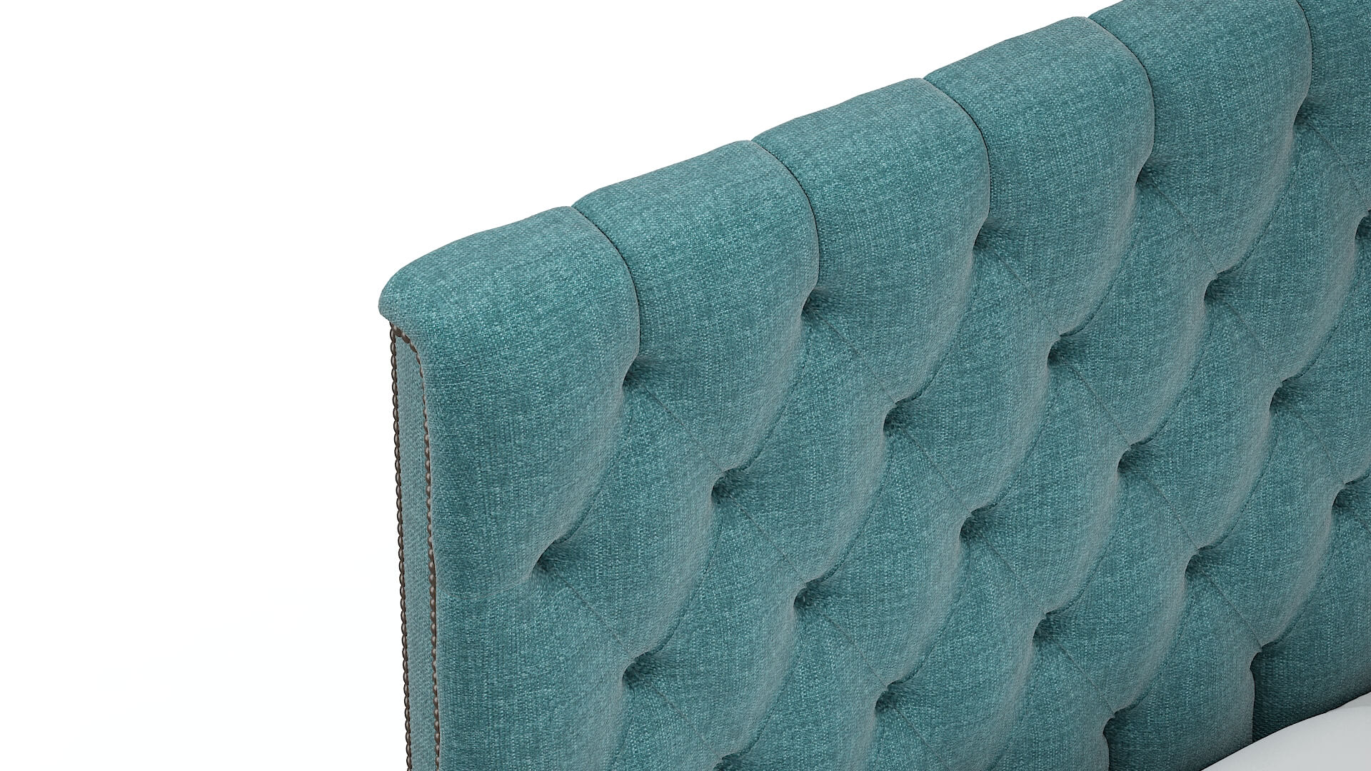 Remy Keylargo Teal Bed Top Down