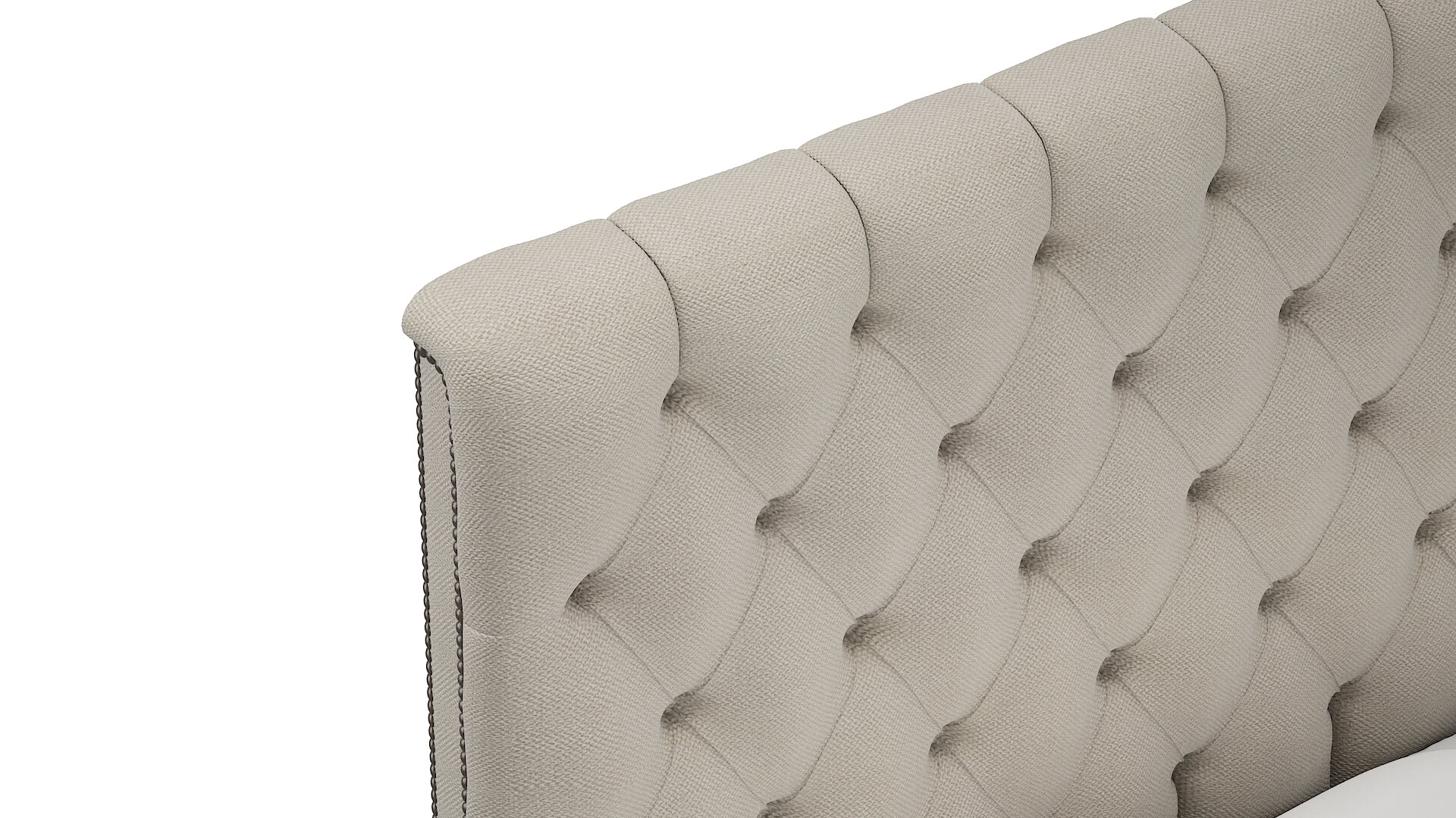 Remy Malibu Linen Bed Top Down