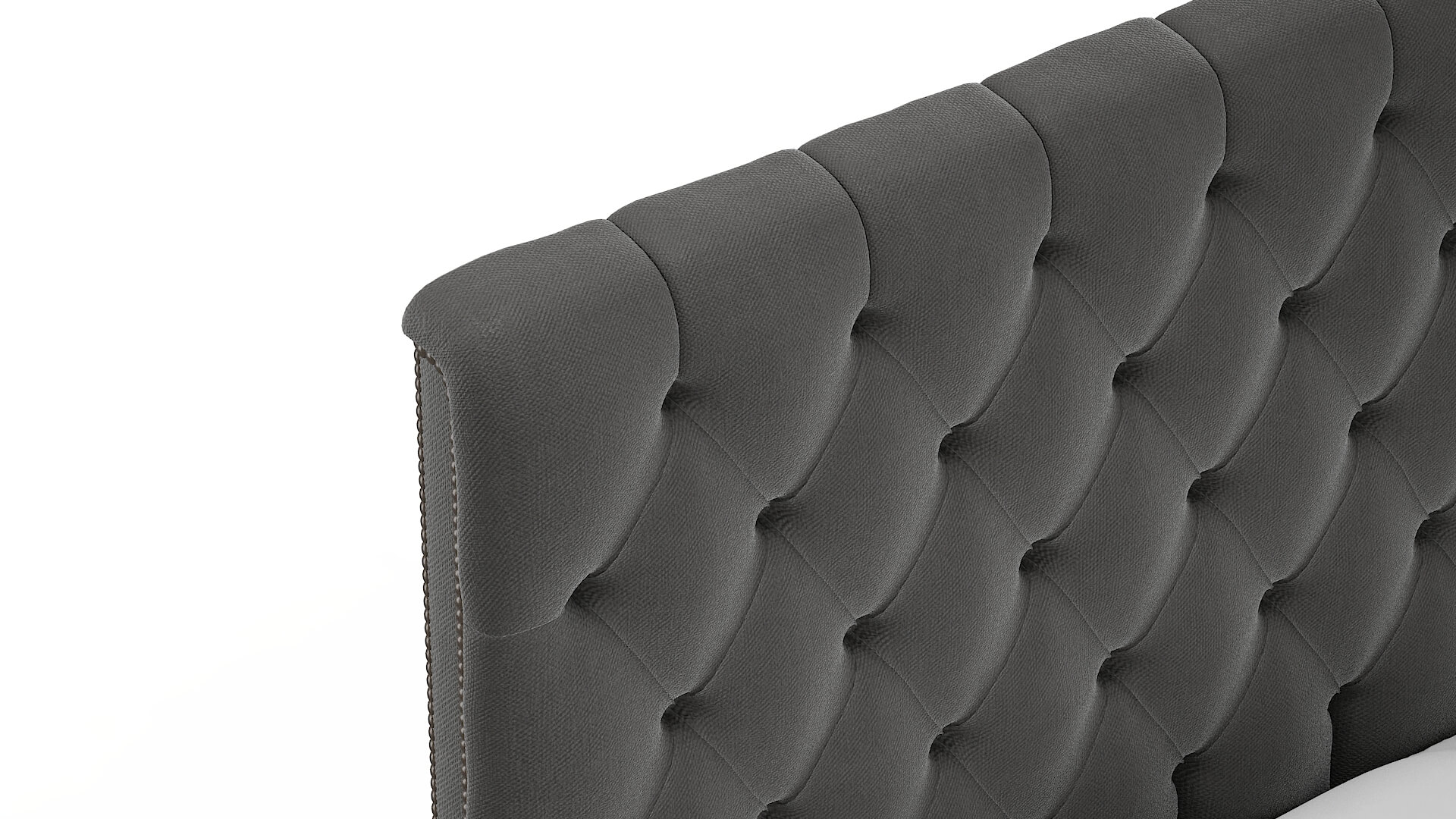 Remy Rocket Charcoal Bed Top Down