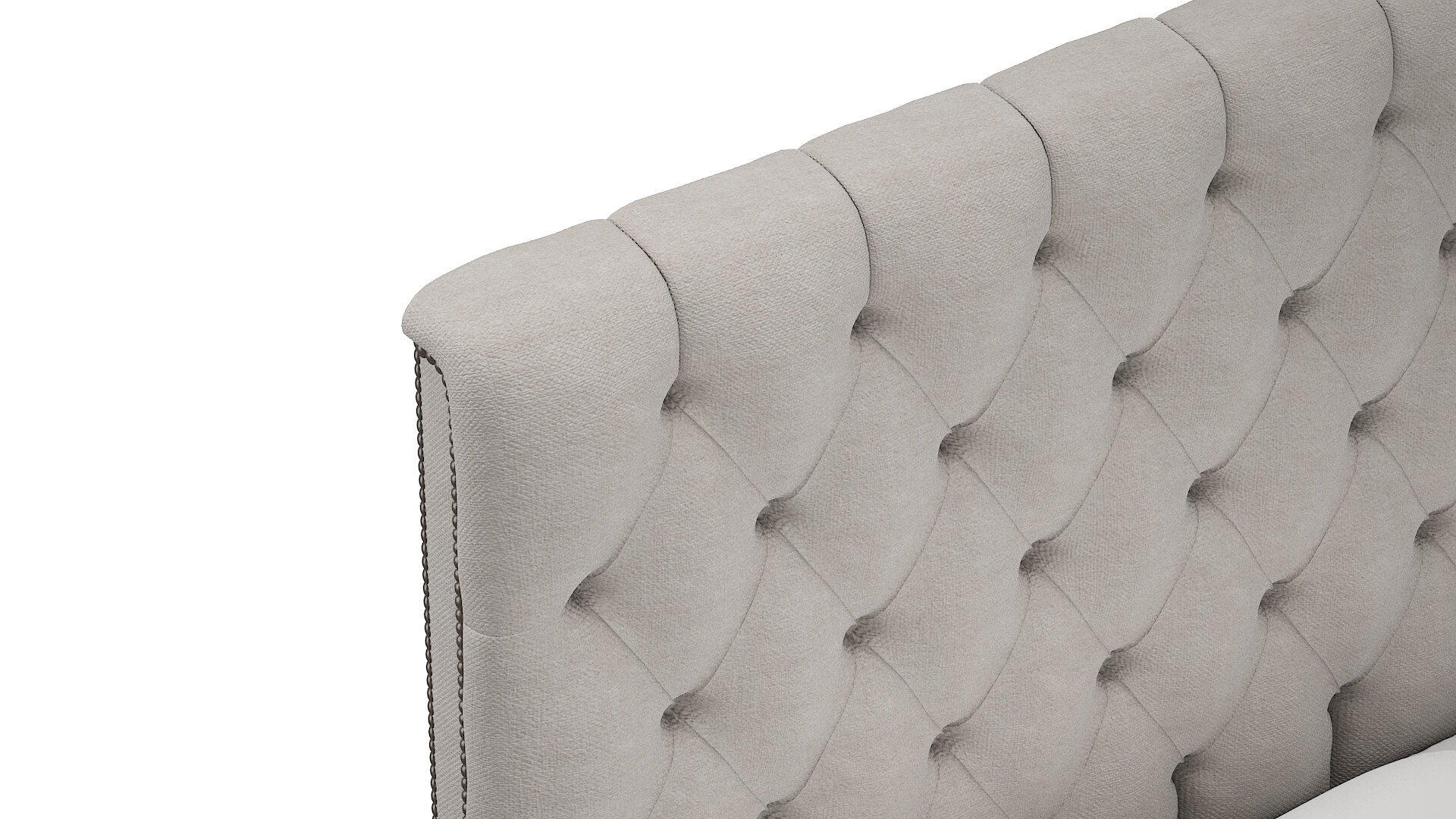 Remy Suave Dove Bed Top Down