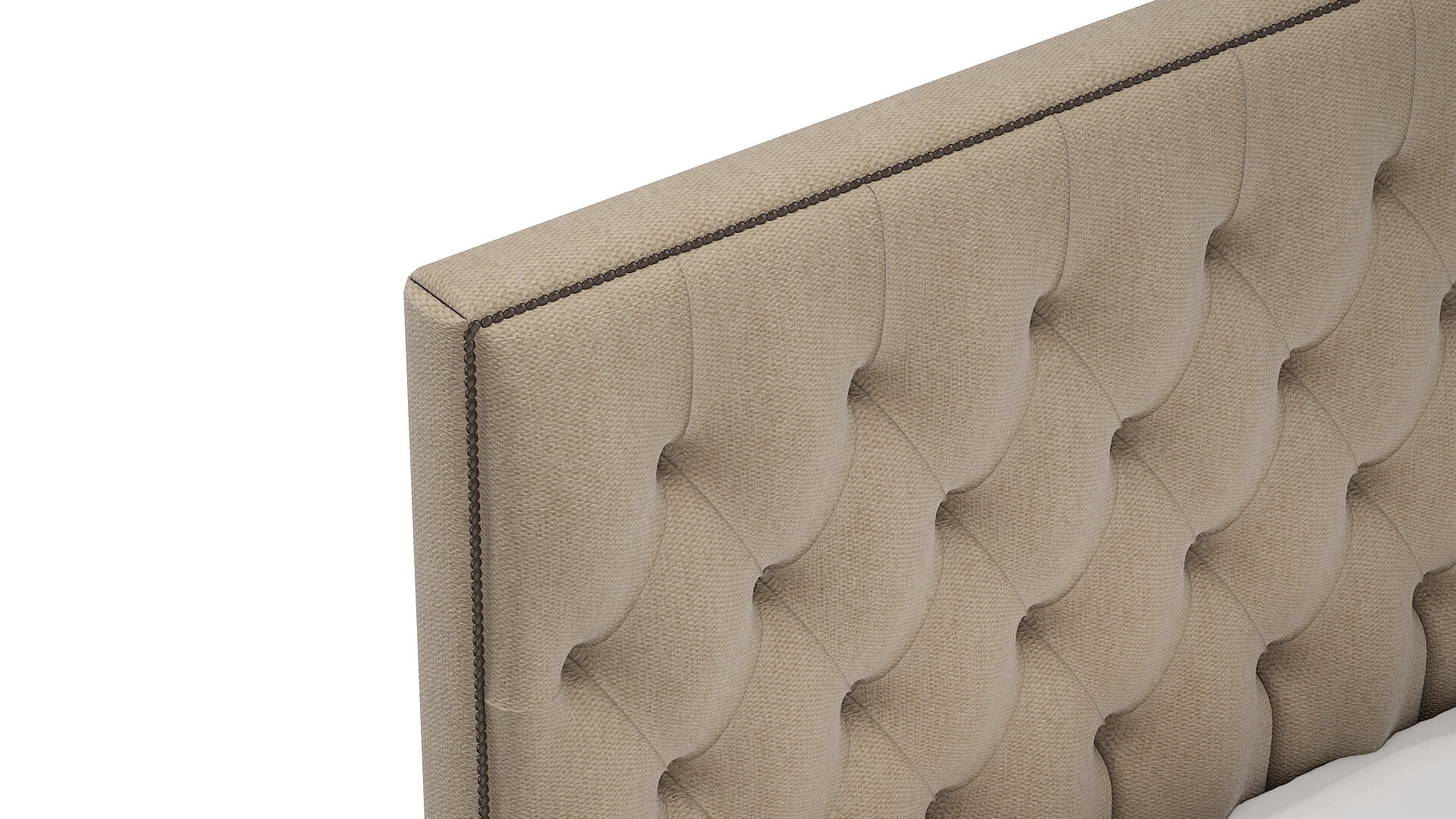 Rimini Avenger Burlap Bed Top Down
