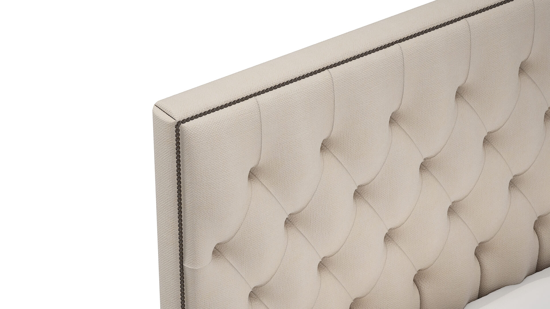 Rimini Bella Buckwheat Bed Top Down