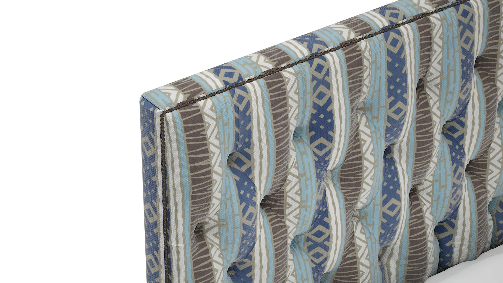 Rimini Bodhi Indigo Bed Top Down