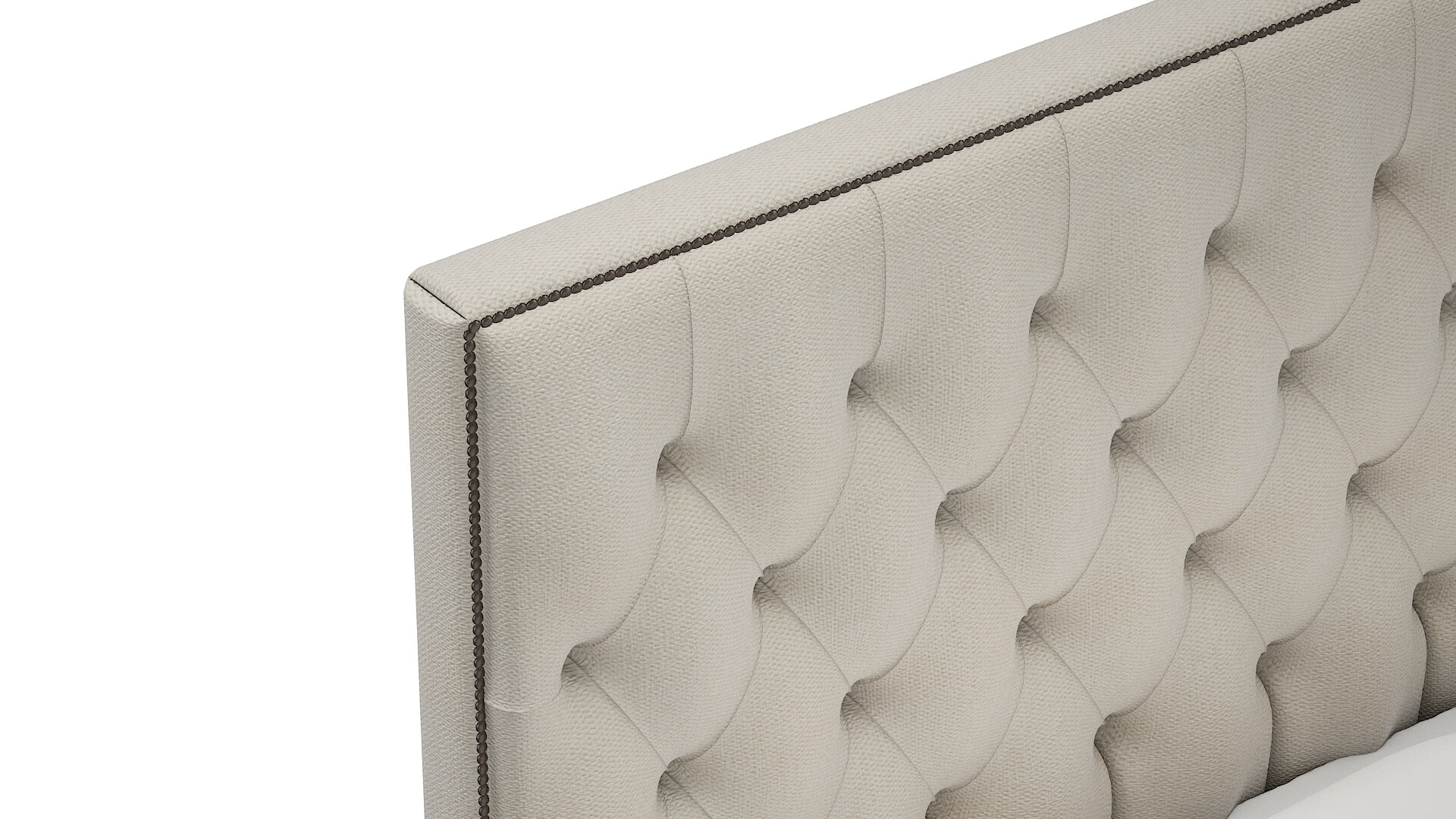 Rimini Bungalow Ivory Bed Top Down