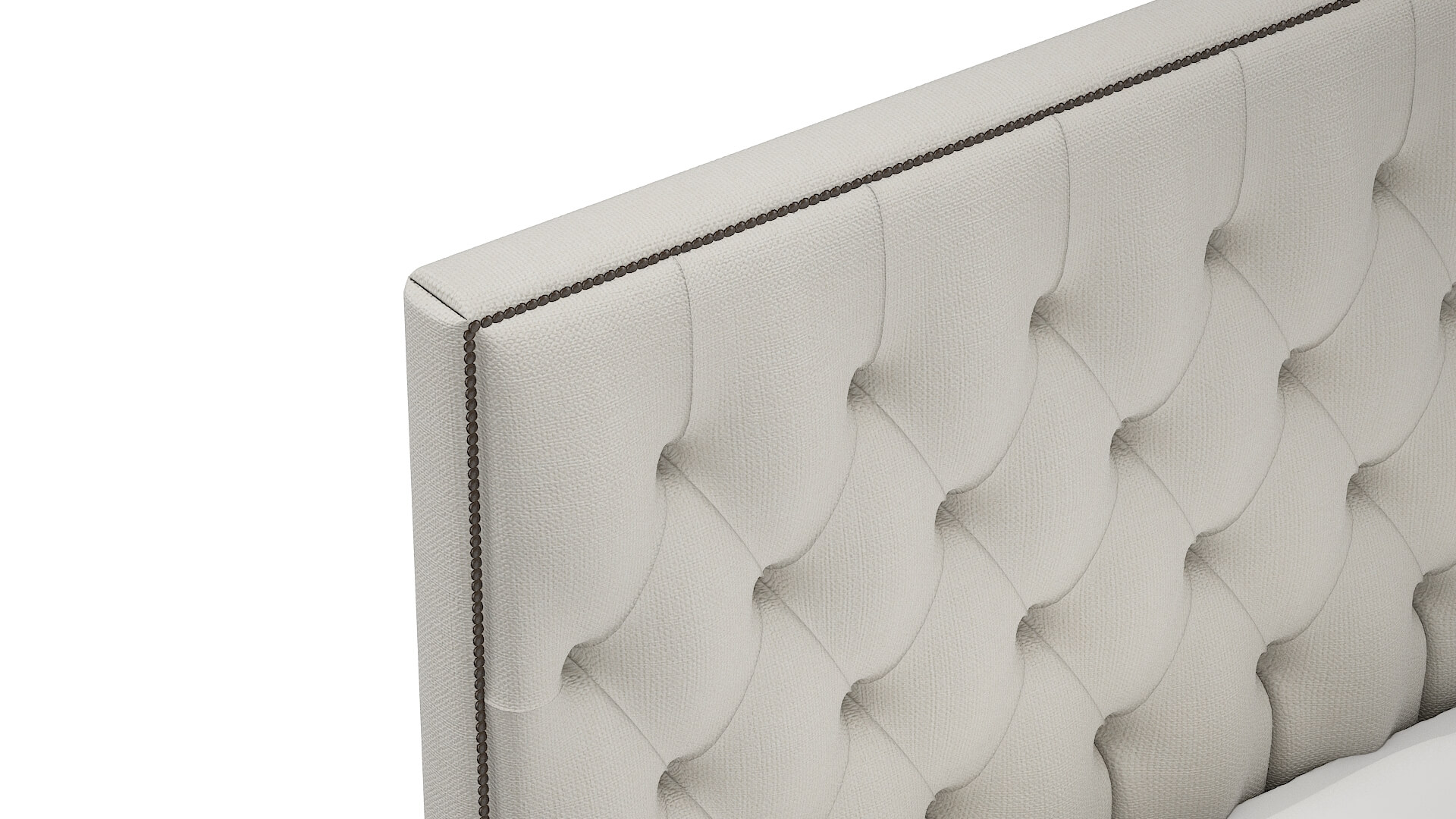 Rimini Keylargo Oatmeal Bed Top Down