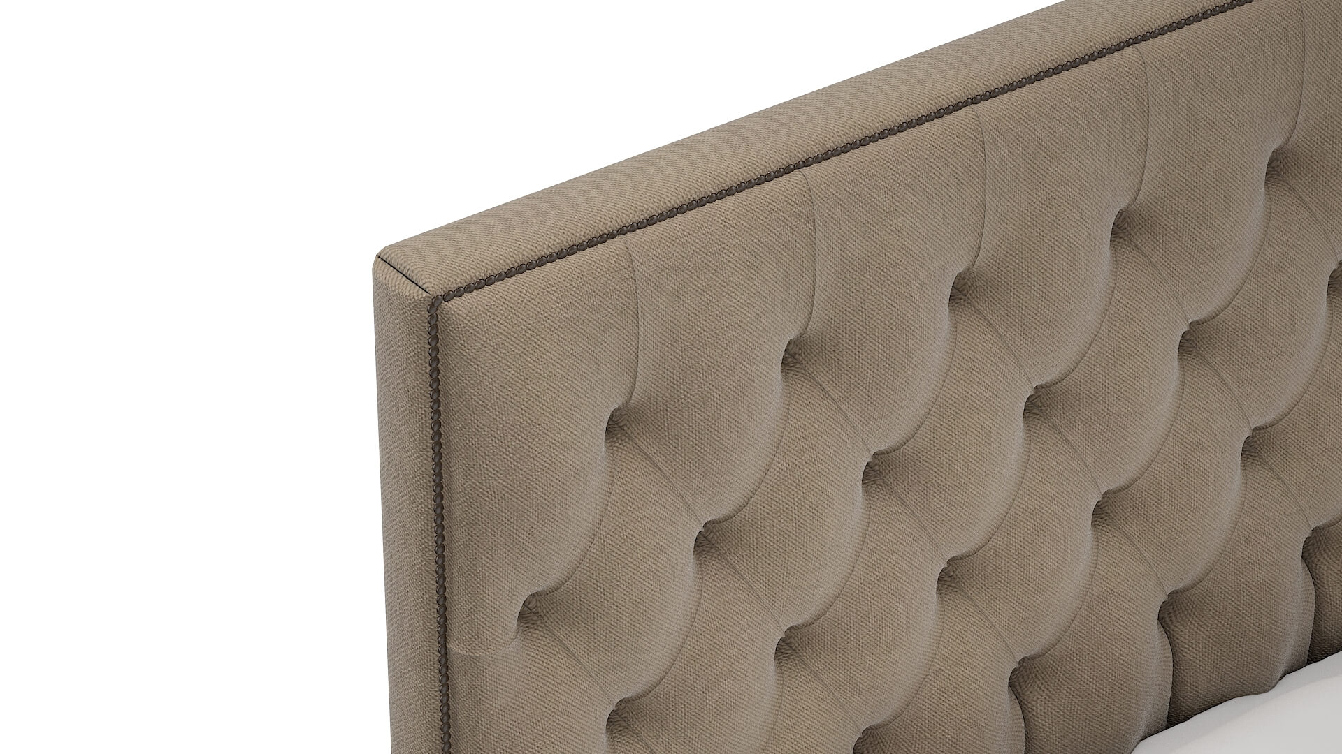 Rimini Rocket Cappuccino Bed Top Down