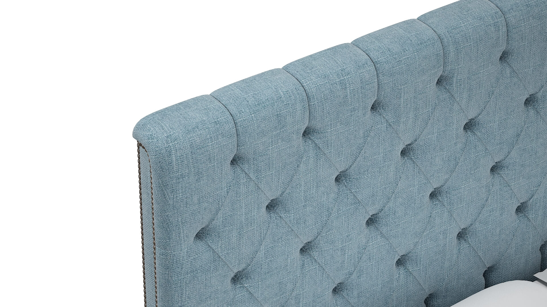 Sophia Atlas Turquoise Bed Top Down