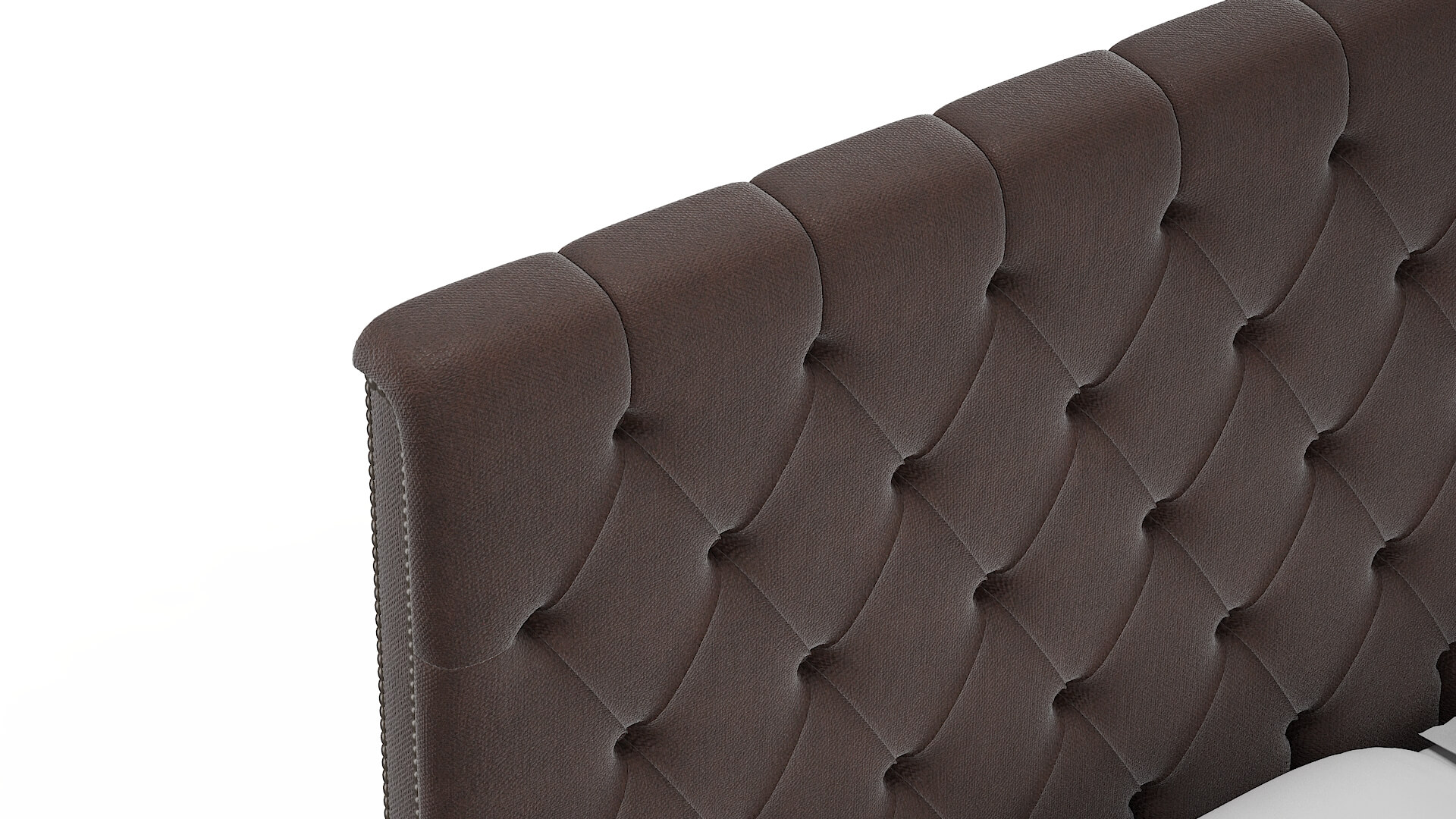 Sophia Bella Espresso Bed Top Down