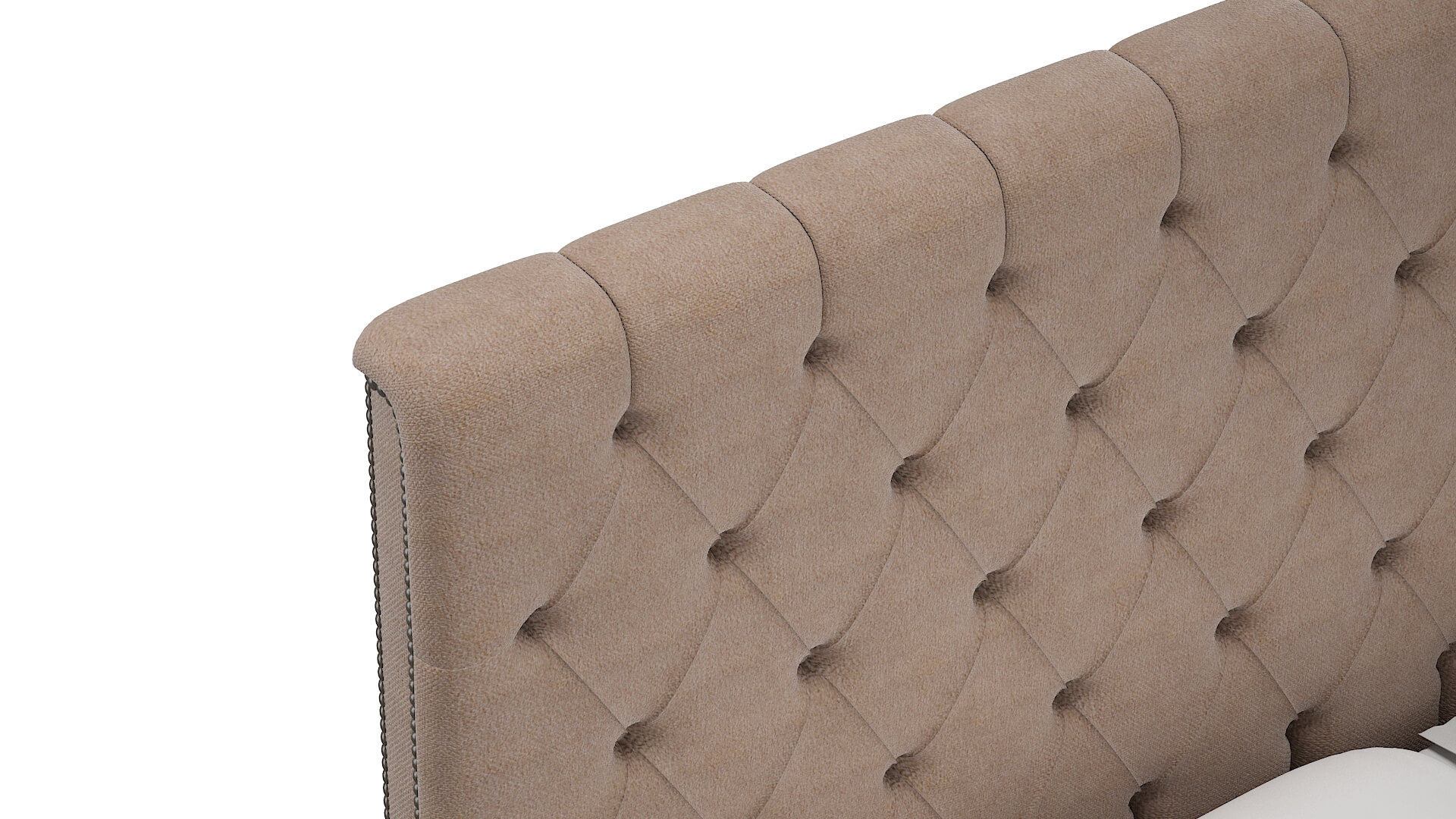 Sophia Bella Pewter Bed Top Down