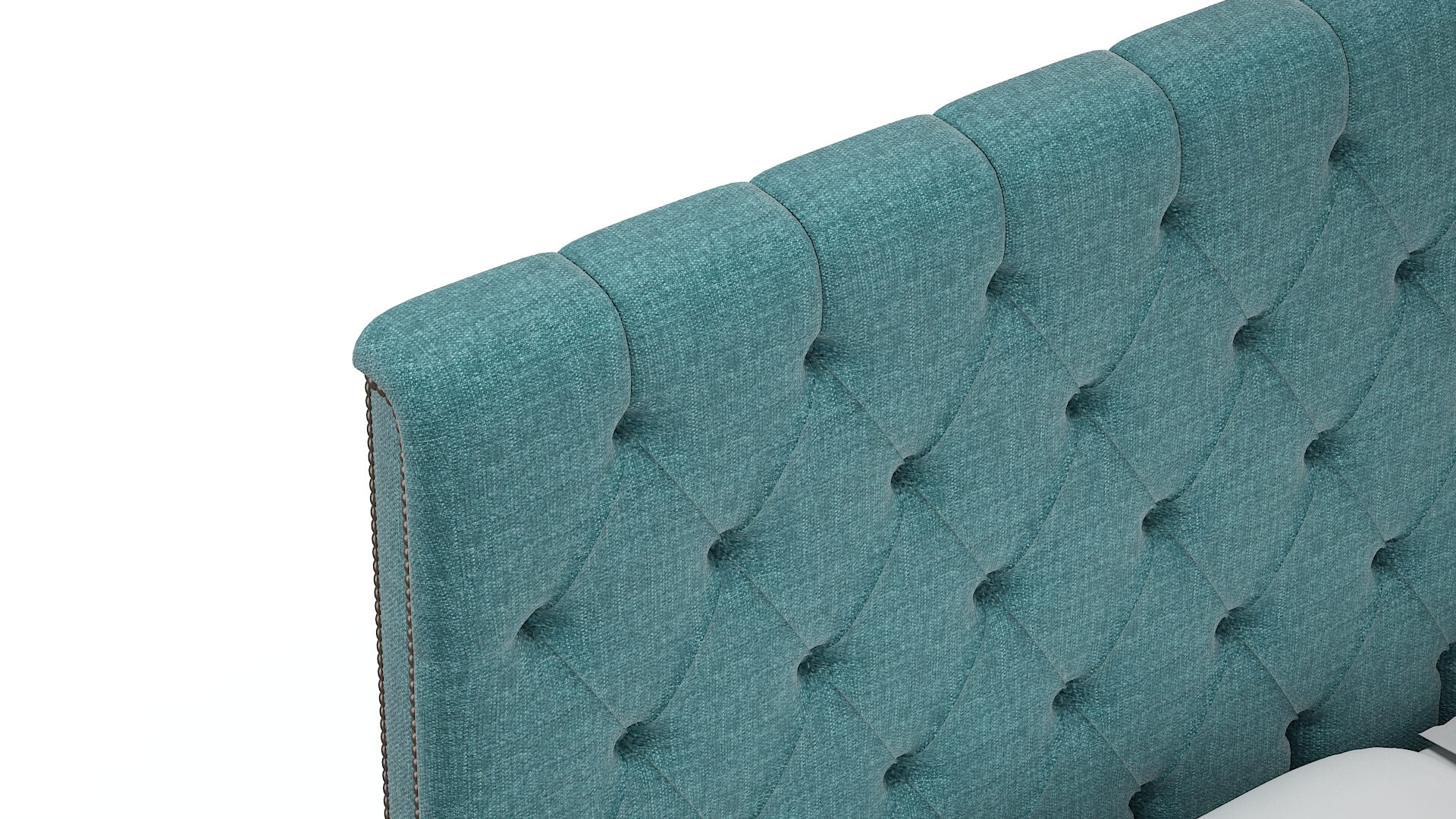Sophia Keylargo Teal Bed Top Down