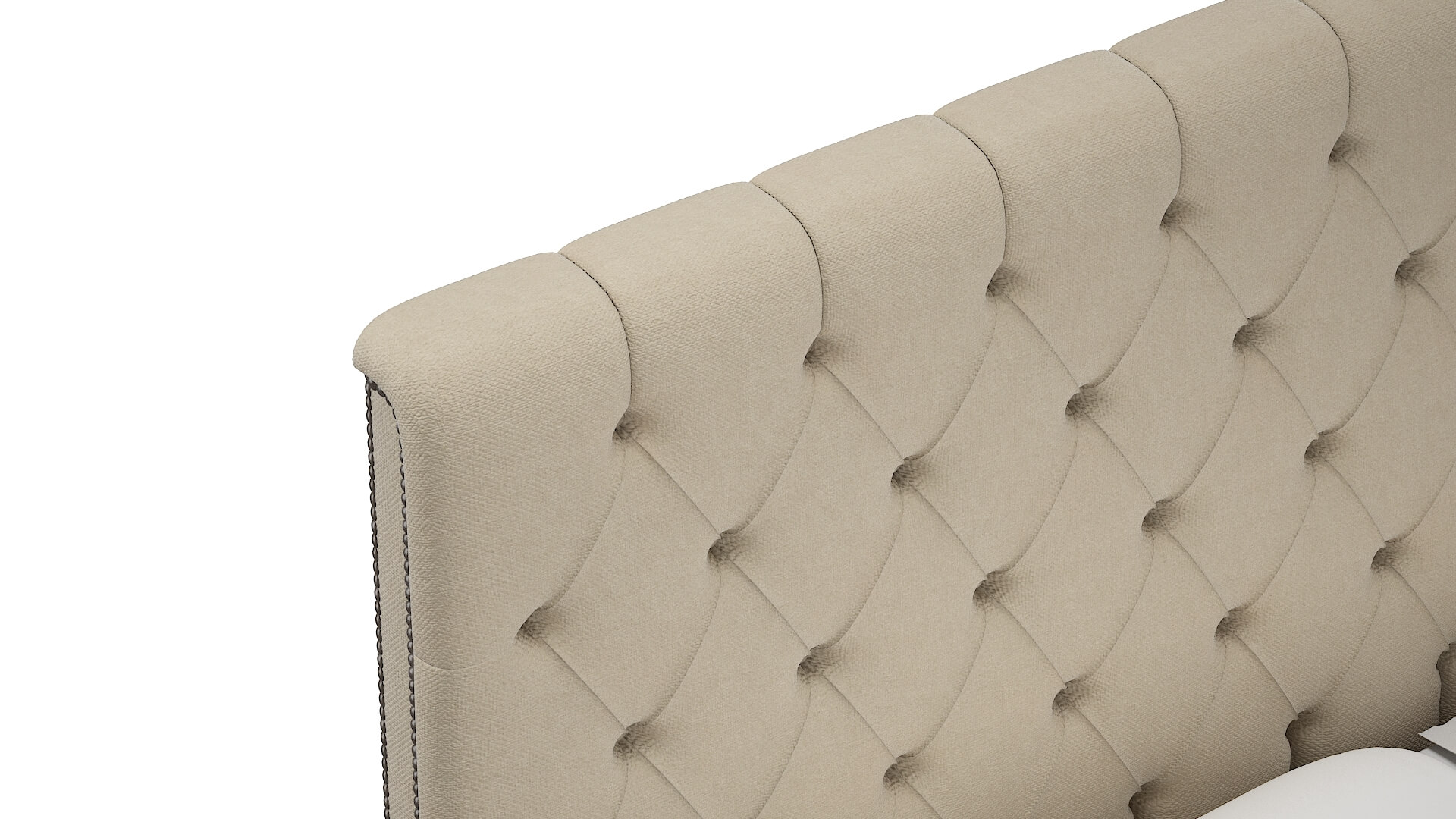 Sophia Noble Buckwheat Bed Top Down