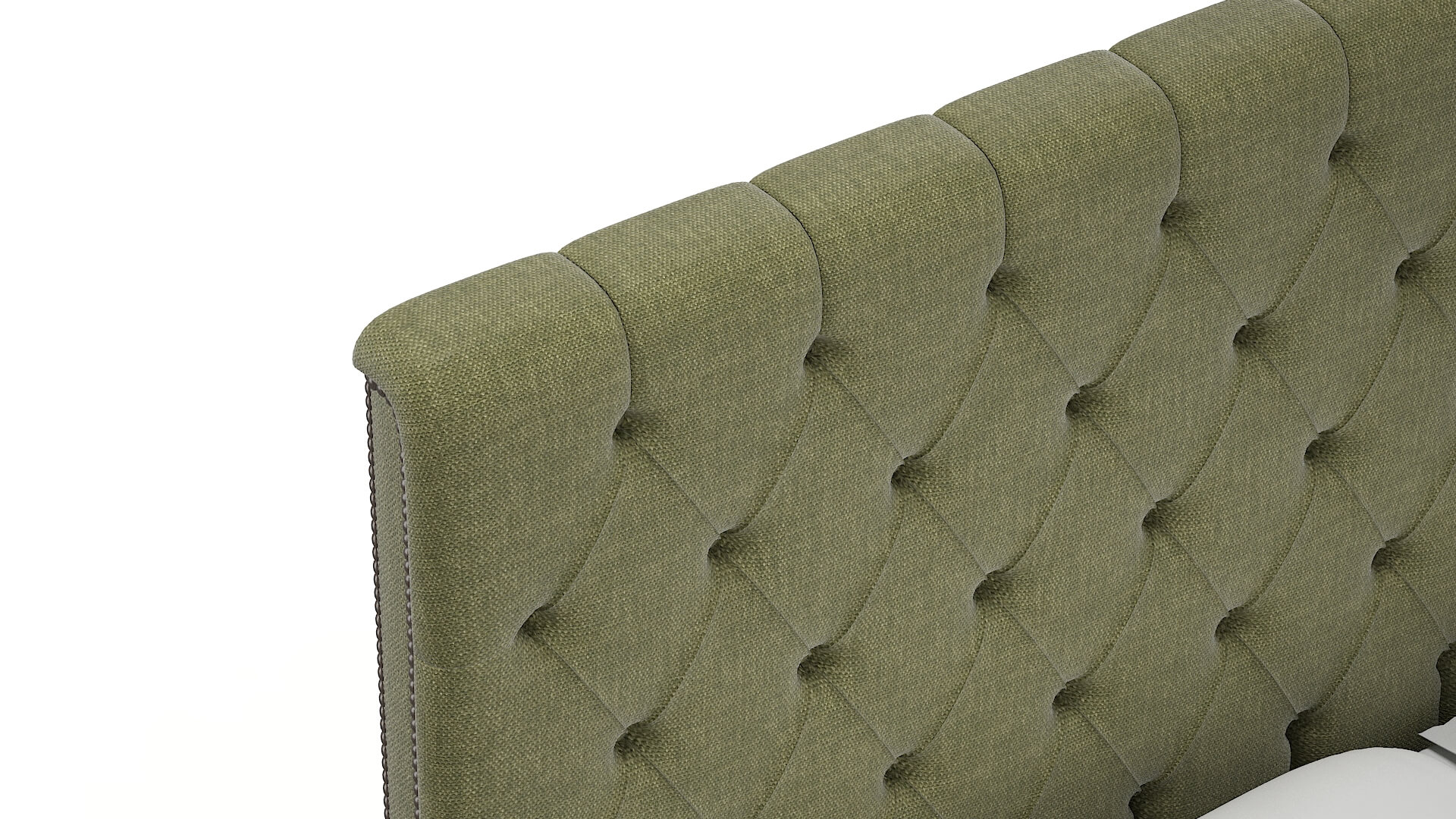 Sophia Portland Basil Bed Top Down