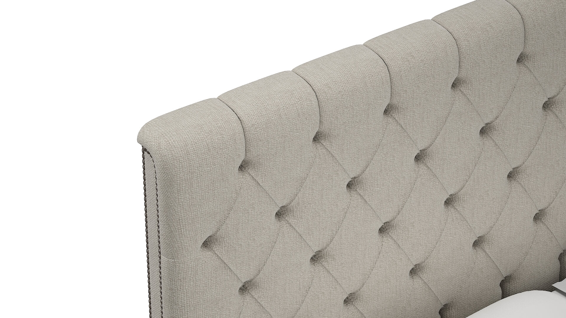 Sophia Sasha Linen Bed Top Down