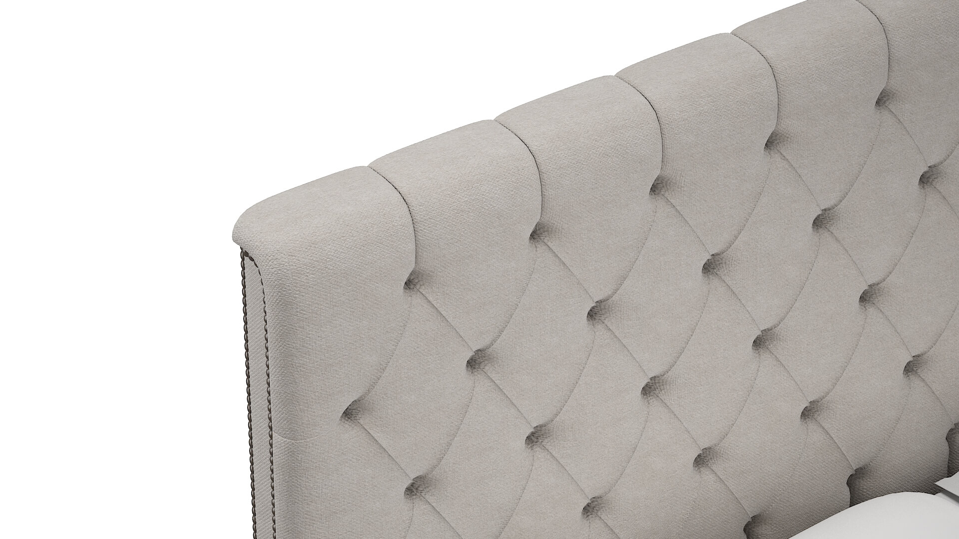 Sophia Suave Dove Bed Top Down