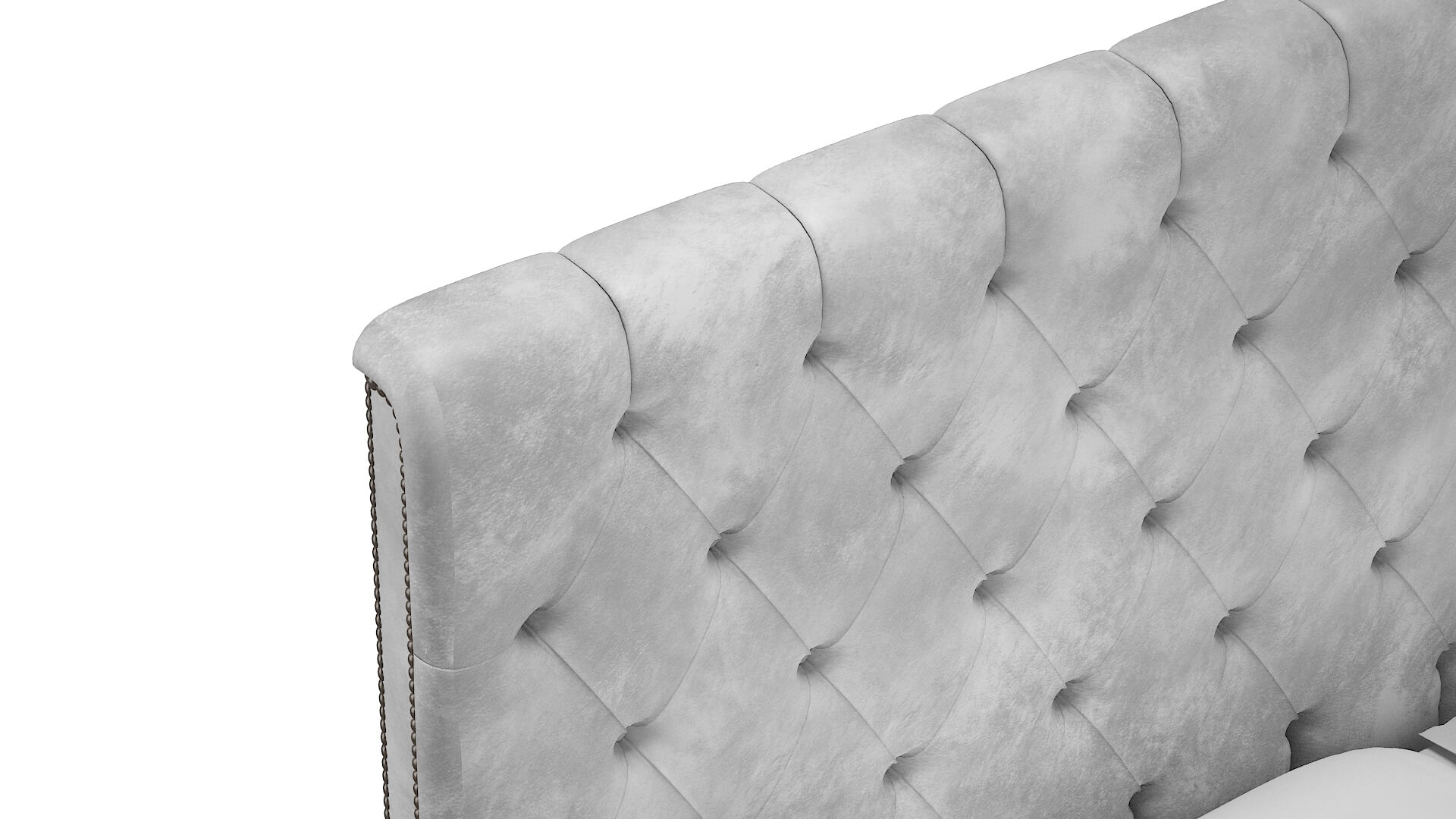 Sophia Terrain Pearl Bed Top Down